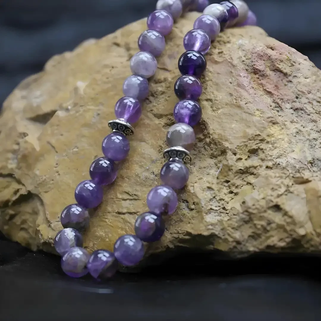 BlackCraft Ametist Doğaltaş Tespih