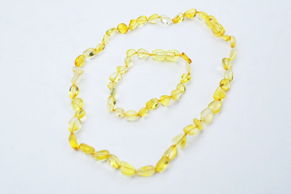 Bal Gözesi Damla Kehribar Bebek Diş Seti