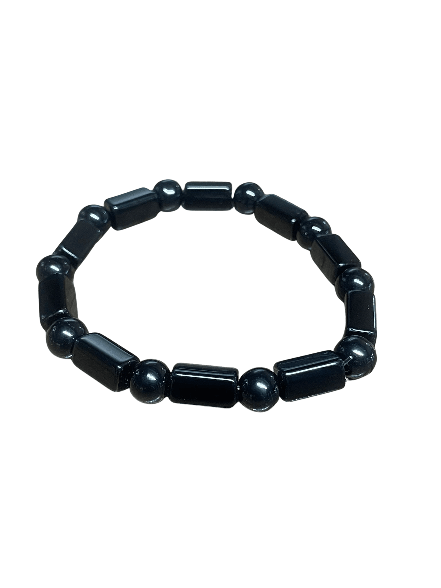 Obsidyen Erkek Bileklik