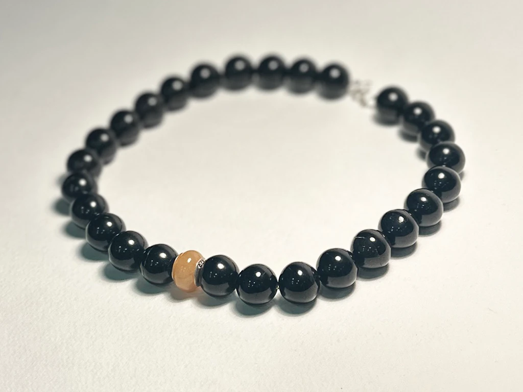 SIKMA OLTU TEK AKİKLİ KOLYE