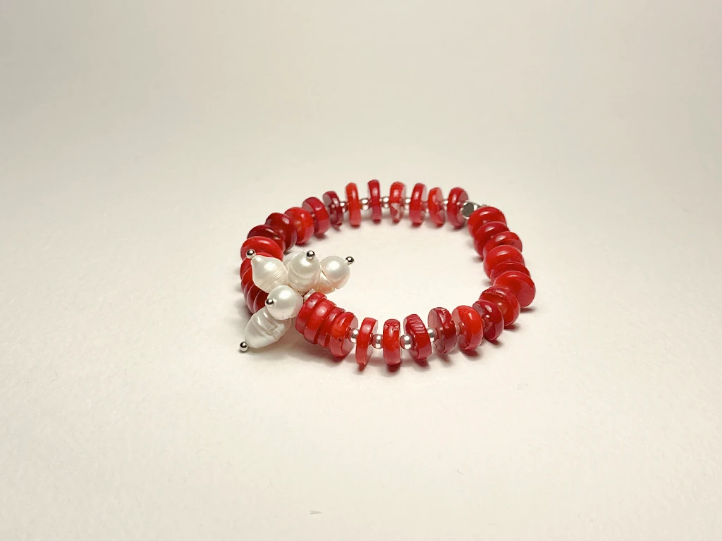 KORAL  LASTİKLİ  BİLEKLİK