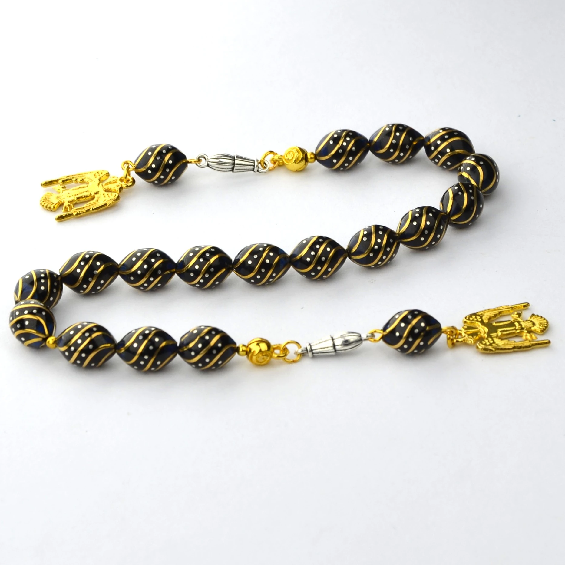 Beyzi Model Pirinç İşlemeli Çeşmi Bülbül Zaza Tespih