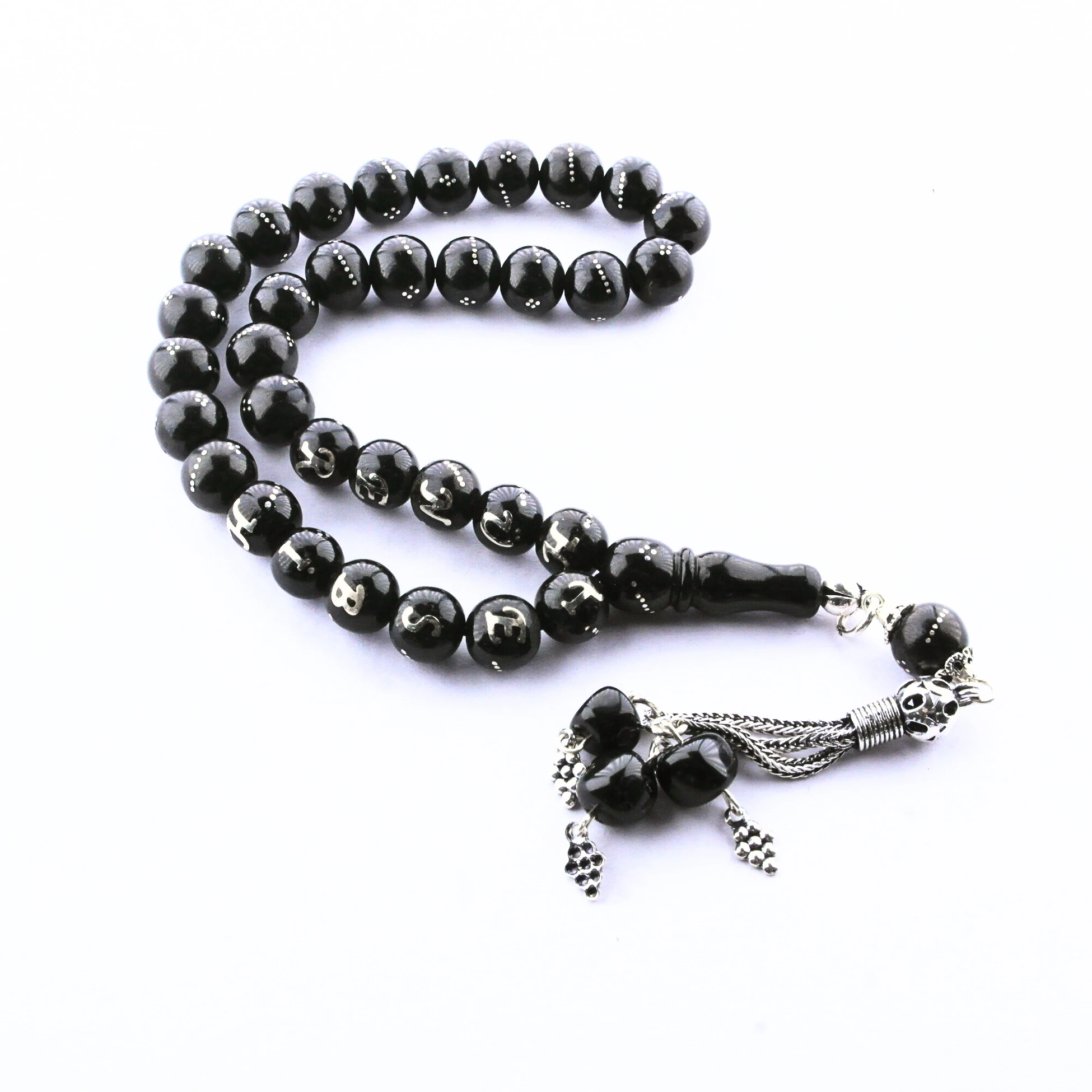 İsme Özel Oltu Taşı Sıkma Tespih