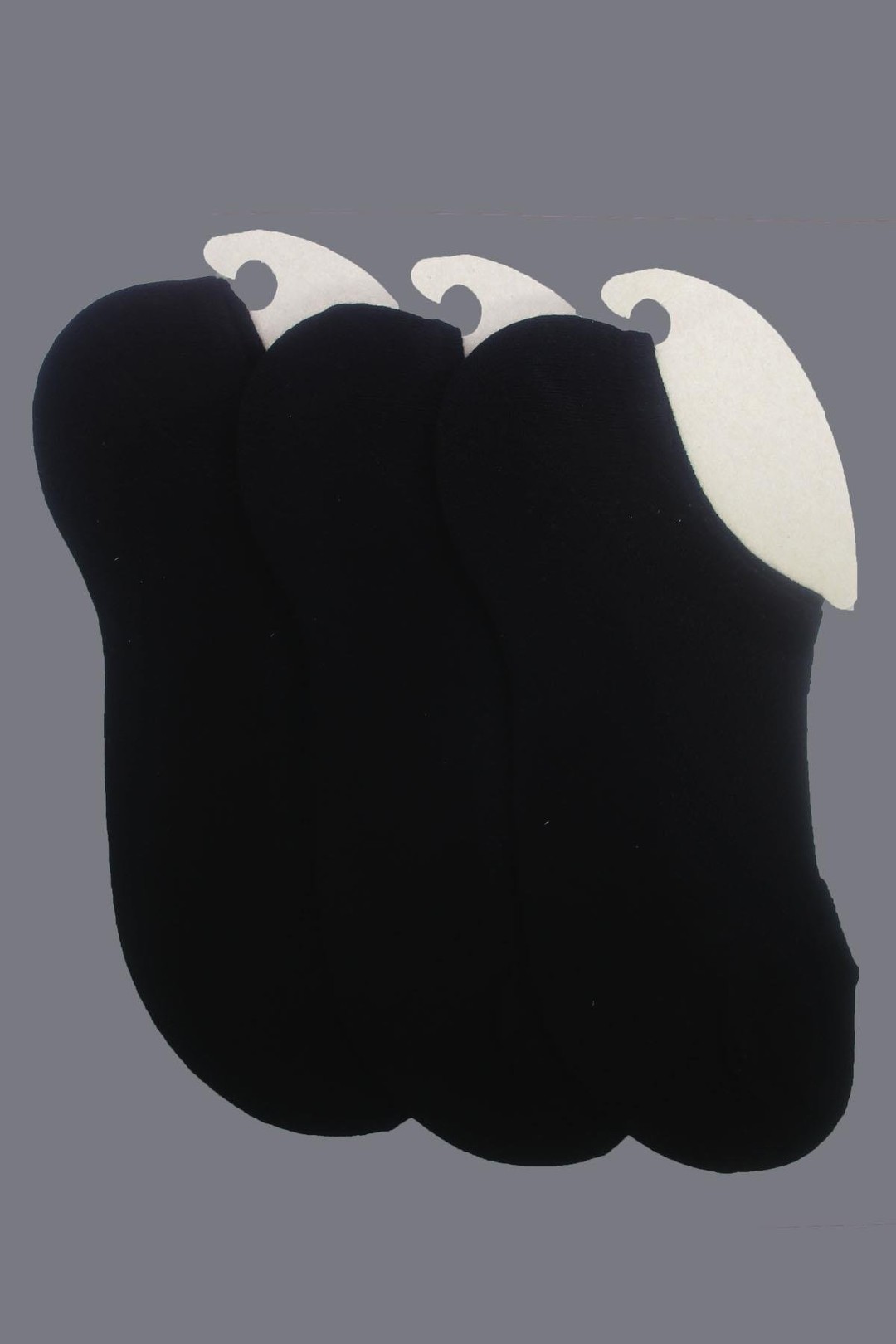 Erkek 3'lü Pike Sneakers Basic Çorap