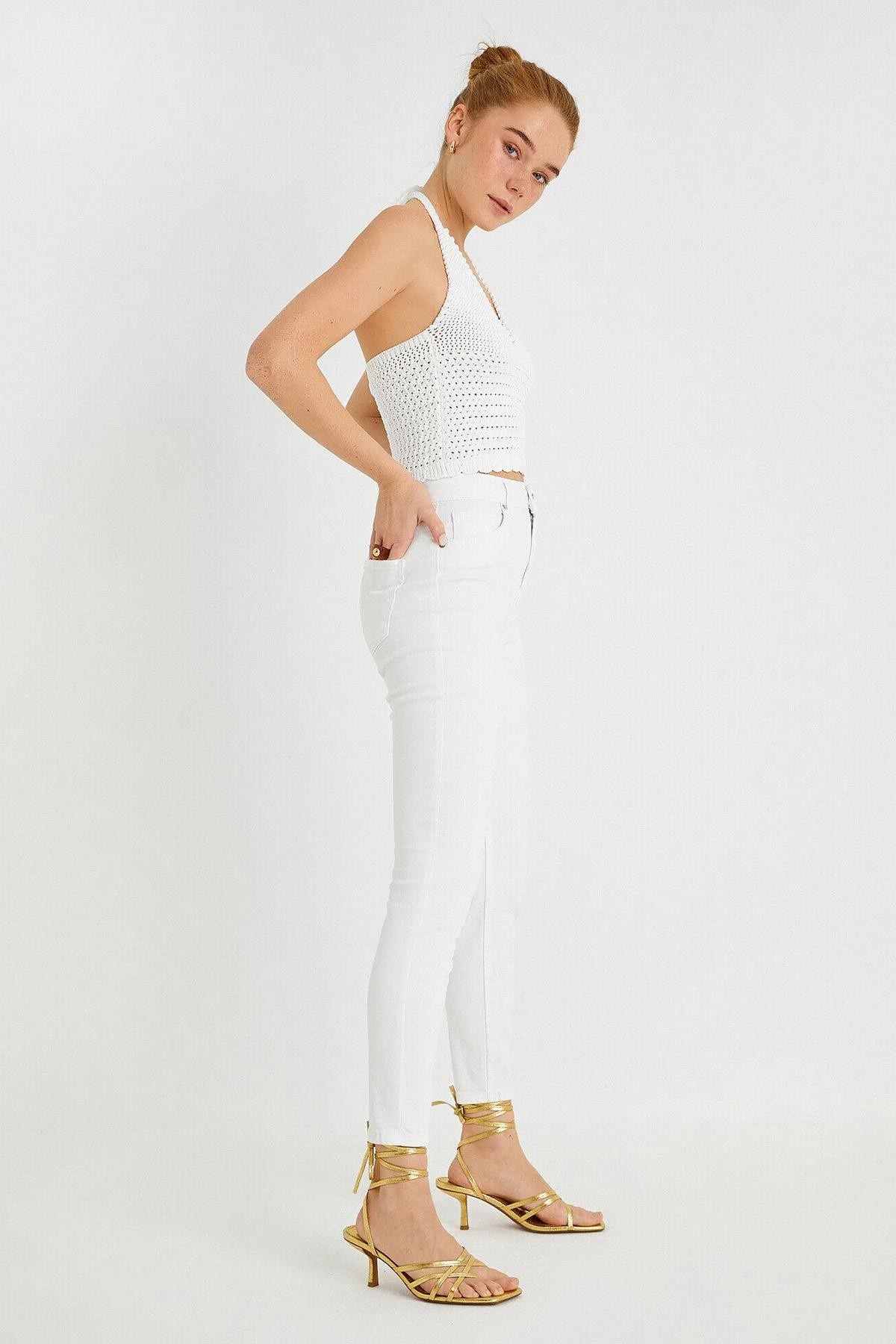 Kadın Dar Paça Skinny Pantolon