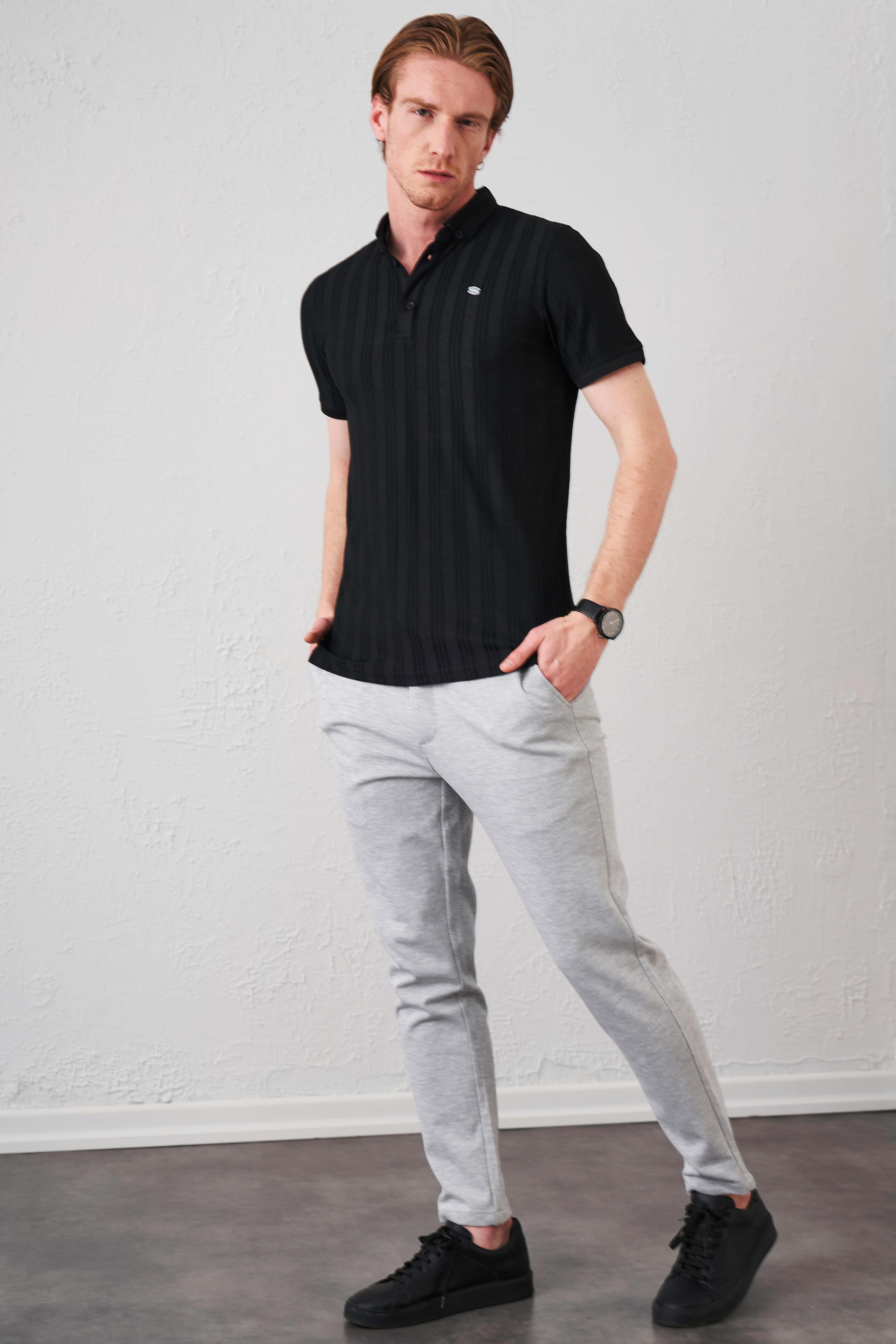 Erkek Beli Lastikli Jogger Pantolon