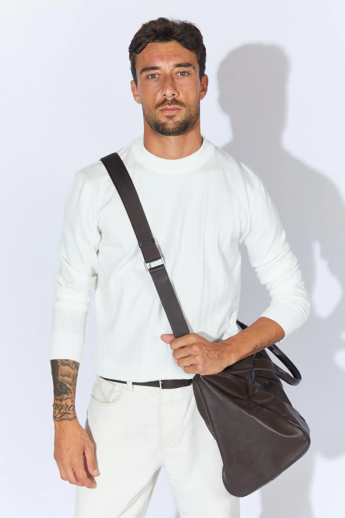 Erkek Bisiklet Yaka Corspan Kazak