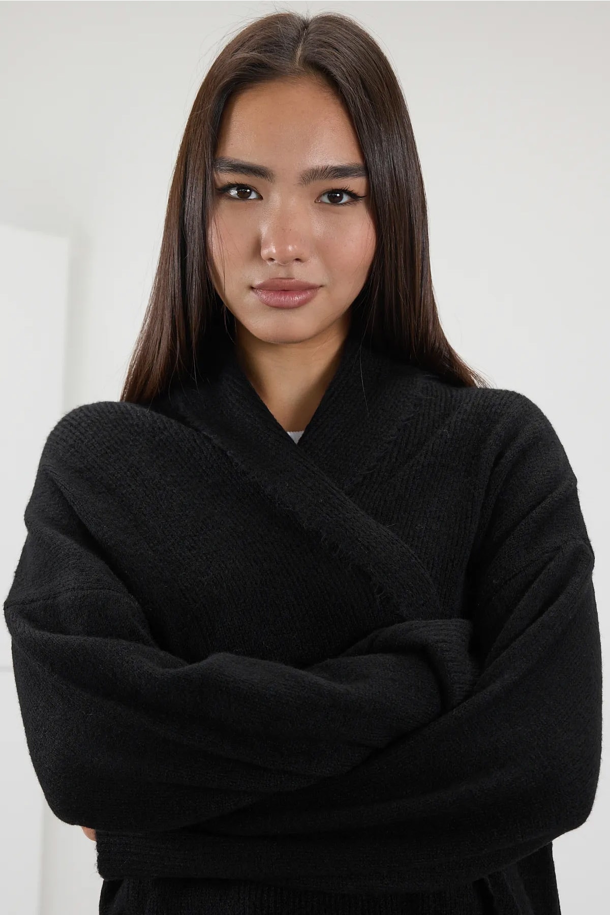 Kadın Salaş Triko Hırka