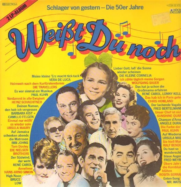 Various – Weißt Du Noch - Schlager Von Gestern (Die 50er Jahre)