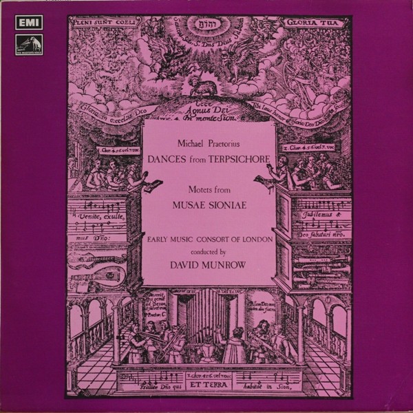 The Early Music Consort Of London Conducted By David Munrow - Michael Praetorius – Music By Praetorius: Dances From Terpsichore / Motets From Musae Sioniae