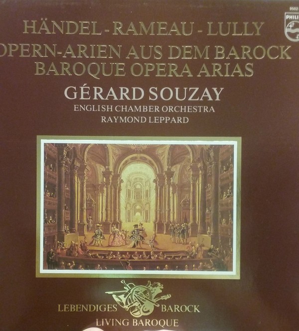 Gérard Souzay, English Chamber Orchestra, Raymond Leppard ‎– Baroque Opera Arias