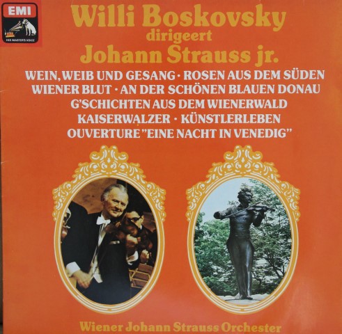 Johann Strauss Jr. - Willi Boskovsky, Wiener Johann Strauss Orchestra – Willi Boskovsky Dirigeert Johann Strauss Jr.