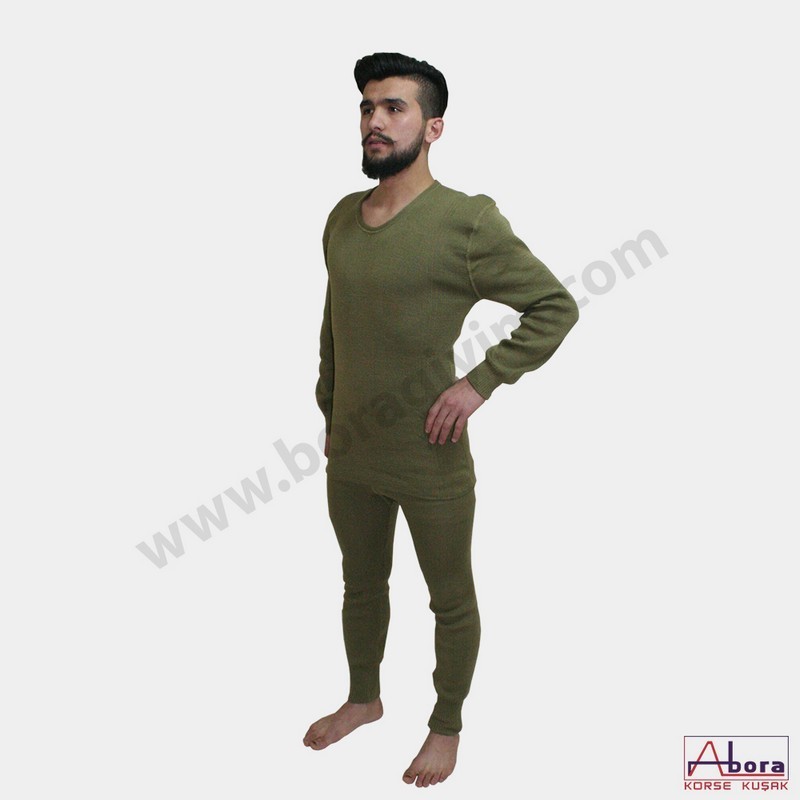 Bora Nano Soldier Long Sleeve Suit Knitted Underwear - Winter Underwear