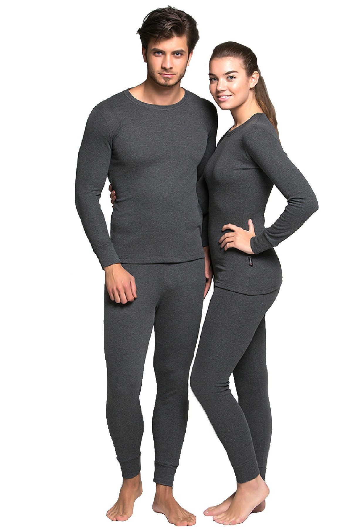 Artica Unisex Thermal Underwear Set Anthracite