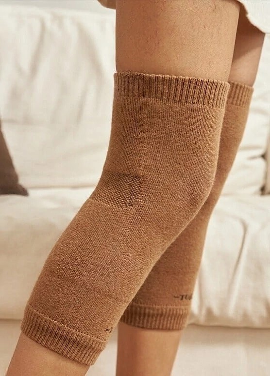 CAMEL WOOL Knee Pad REAL CAMEL WOOL