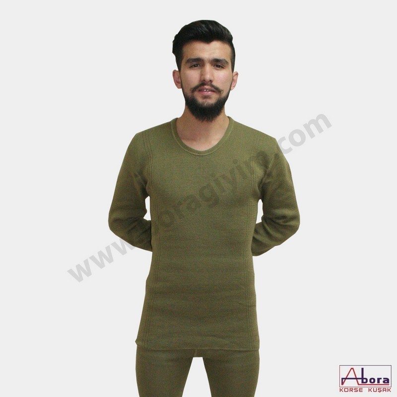 Bora Nano Soldier Long Sleeve Knitted Underwear - Winter Underwear