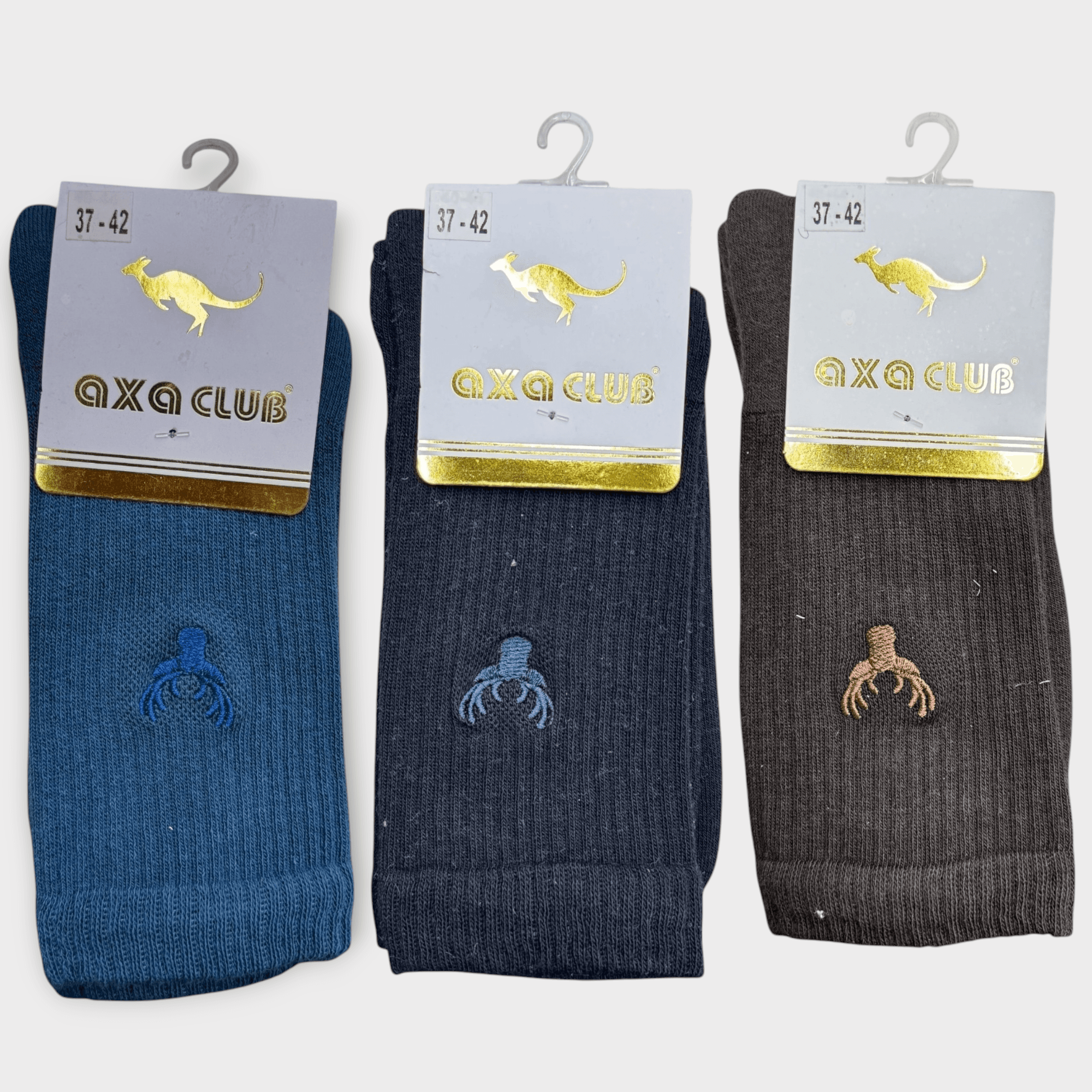 AXA Unixsex Towel Sole Sports Socks 3 pieces