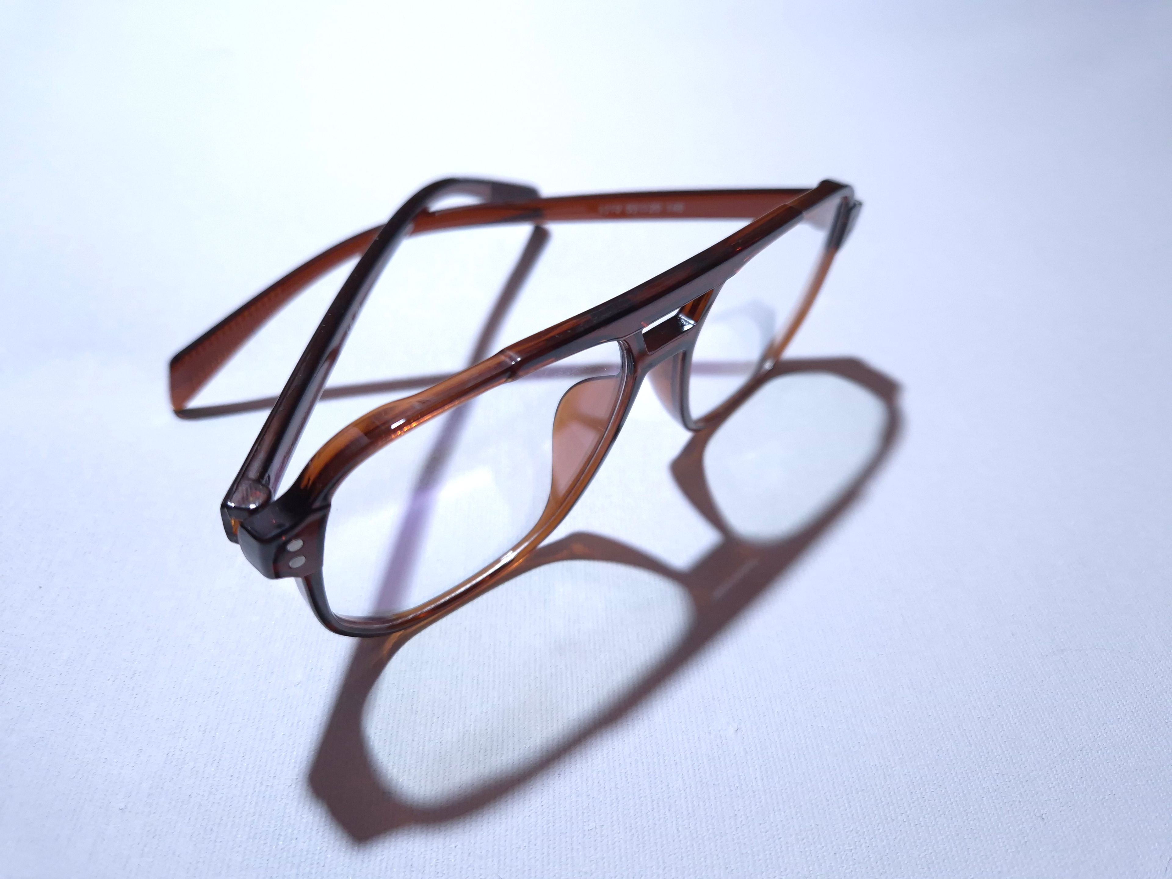 Mira Oversize Retro Optik Uyumlu Blue Block Mavi Işık Koruyucu Gözlük Kahverengi