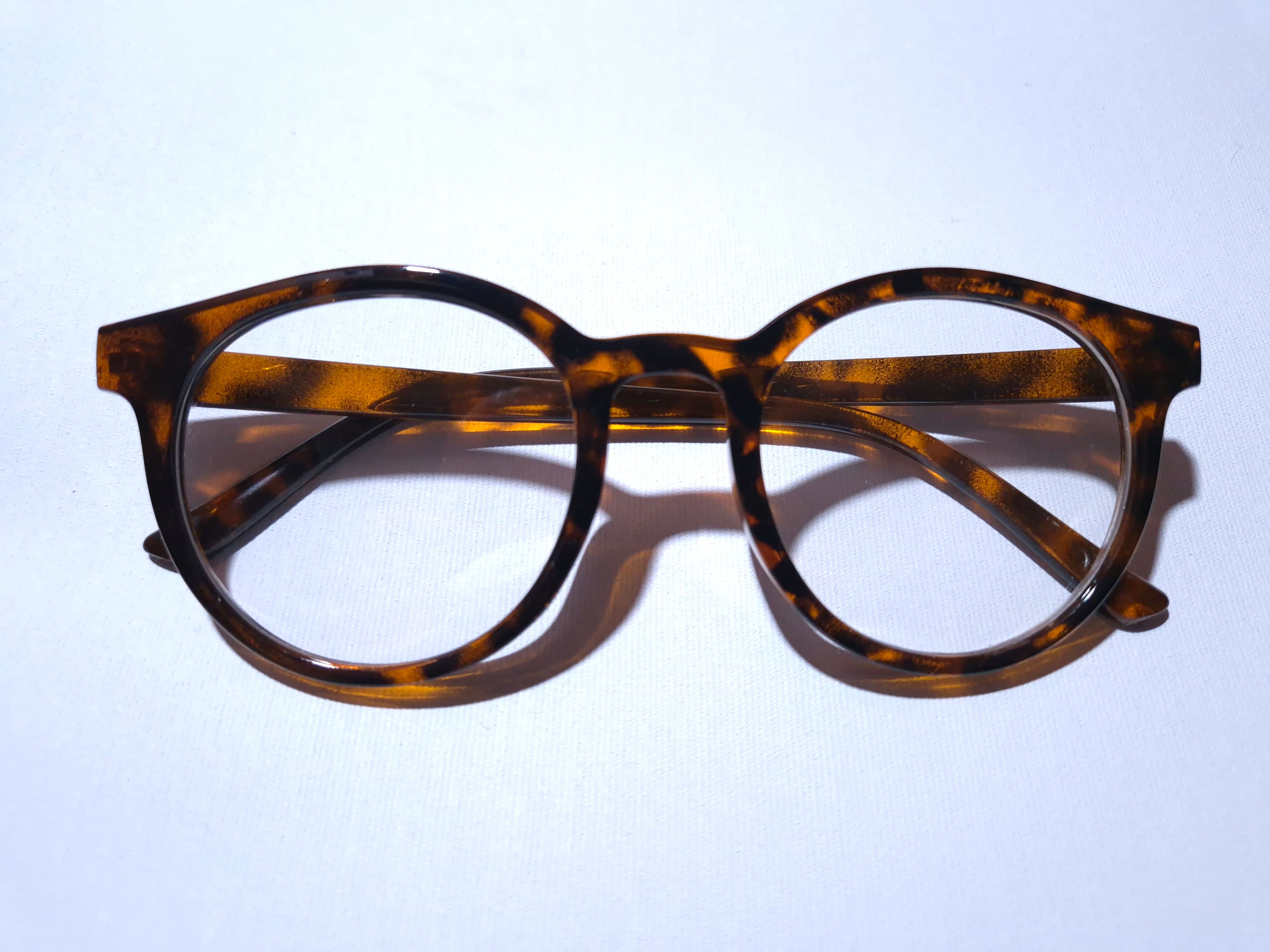 Alina Vintage Oval Optik Uyumlu Blue Block Mavi Işık Koruyucu Gözlük Kahverengi Leopar