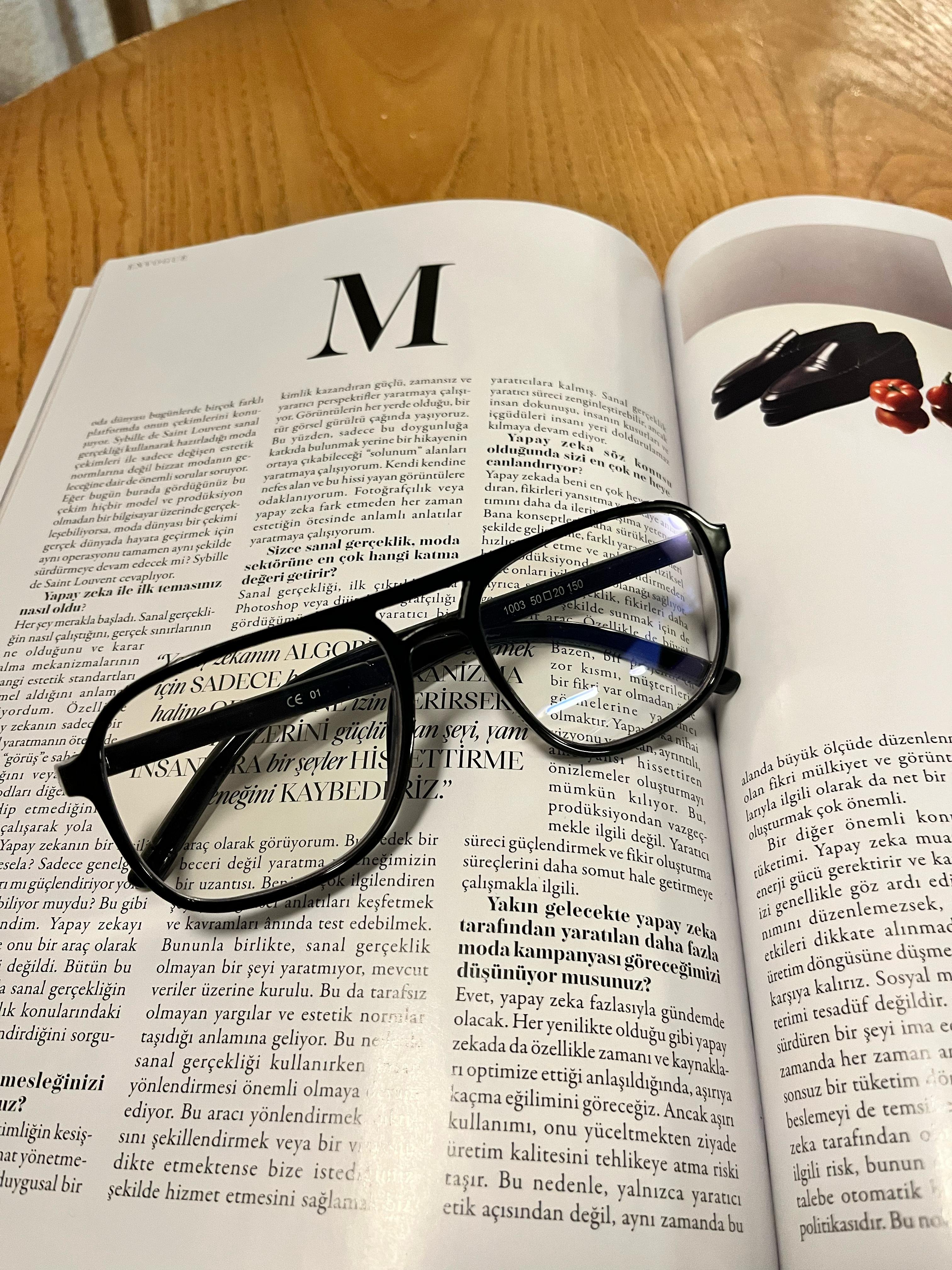 Rina Optik Uyumlu Blue Block Mavi Işık Koruyucu Gözlük Siyah