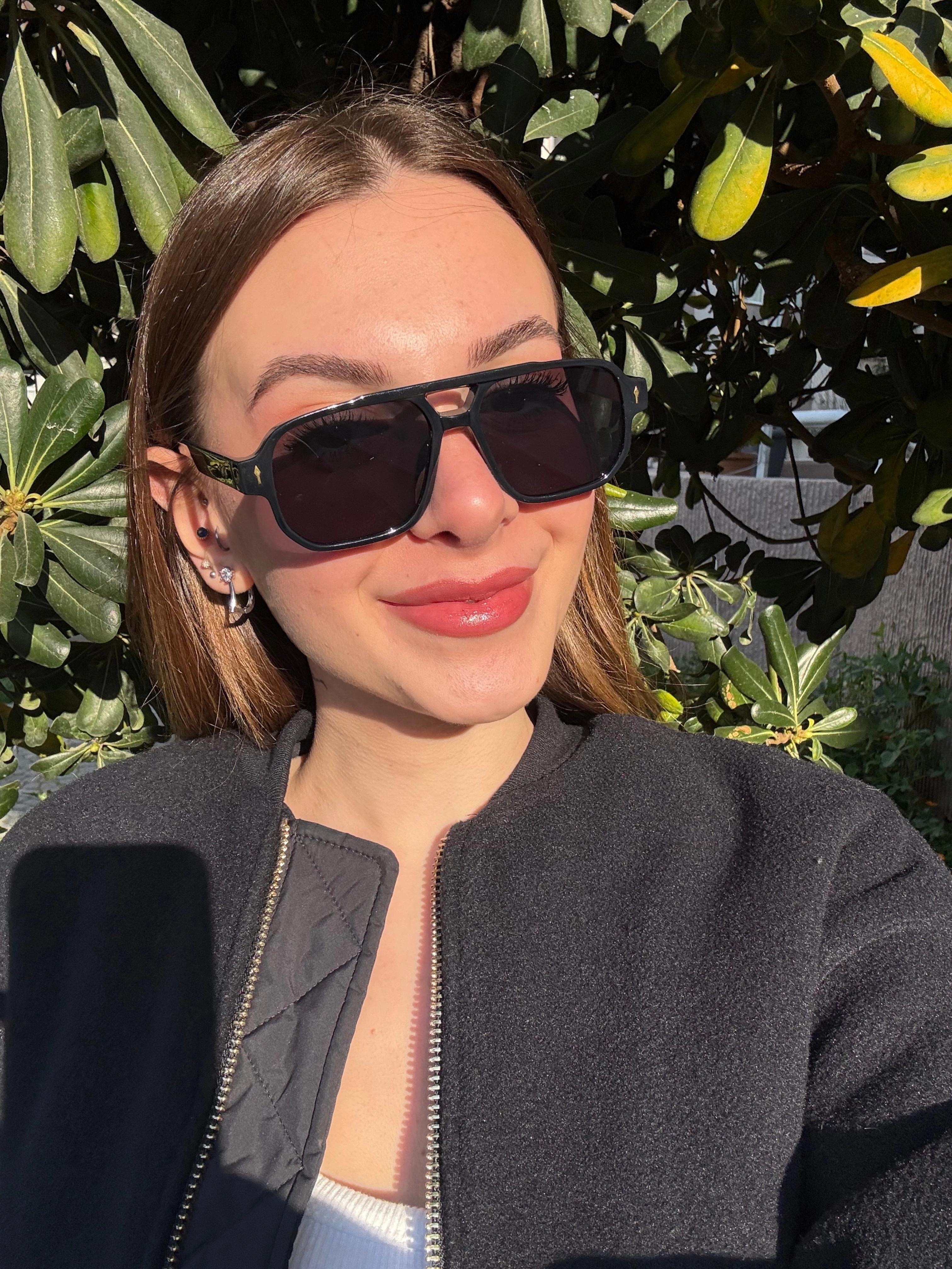 Ava Black Yeni Sezon Pilot Güneş Gözlüğü