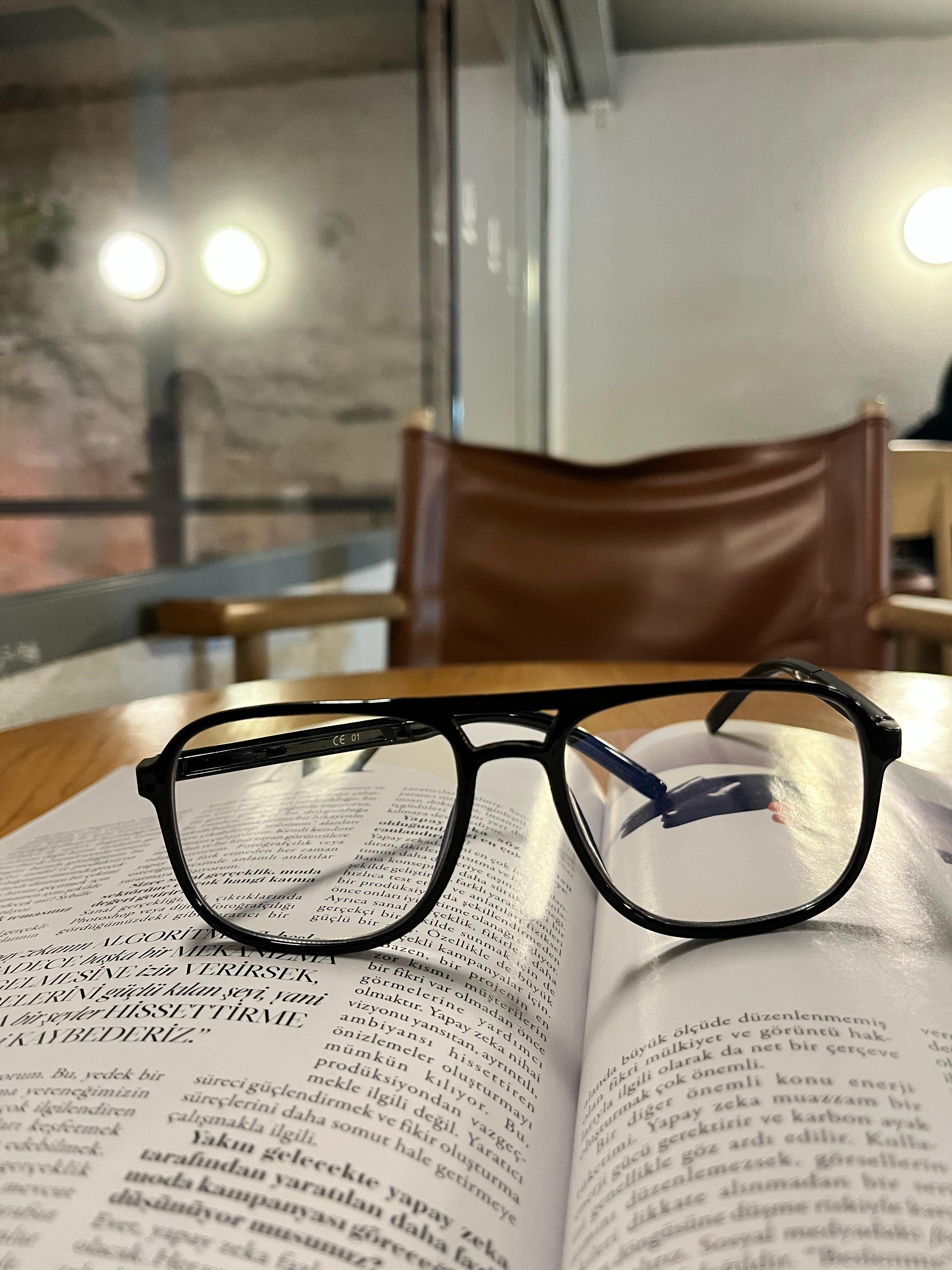 Rina Optik Uyumlu Blue Block Mavi Işık Koruyucu Gözlük Siyah