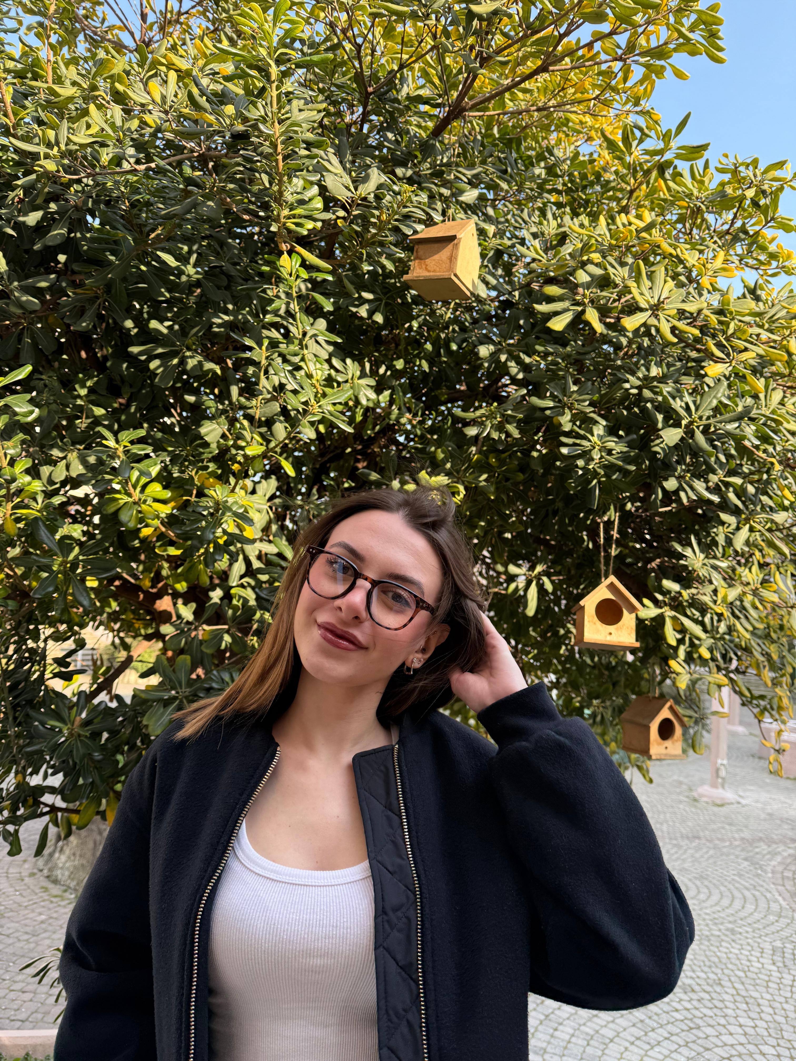 Arya Leopar Desenli Optik Uyumlu Blue Block Mavi Işık Koruyucu Gözlük Kahverengi