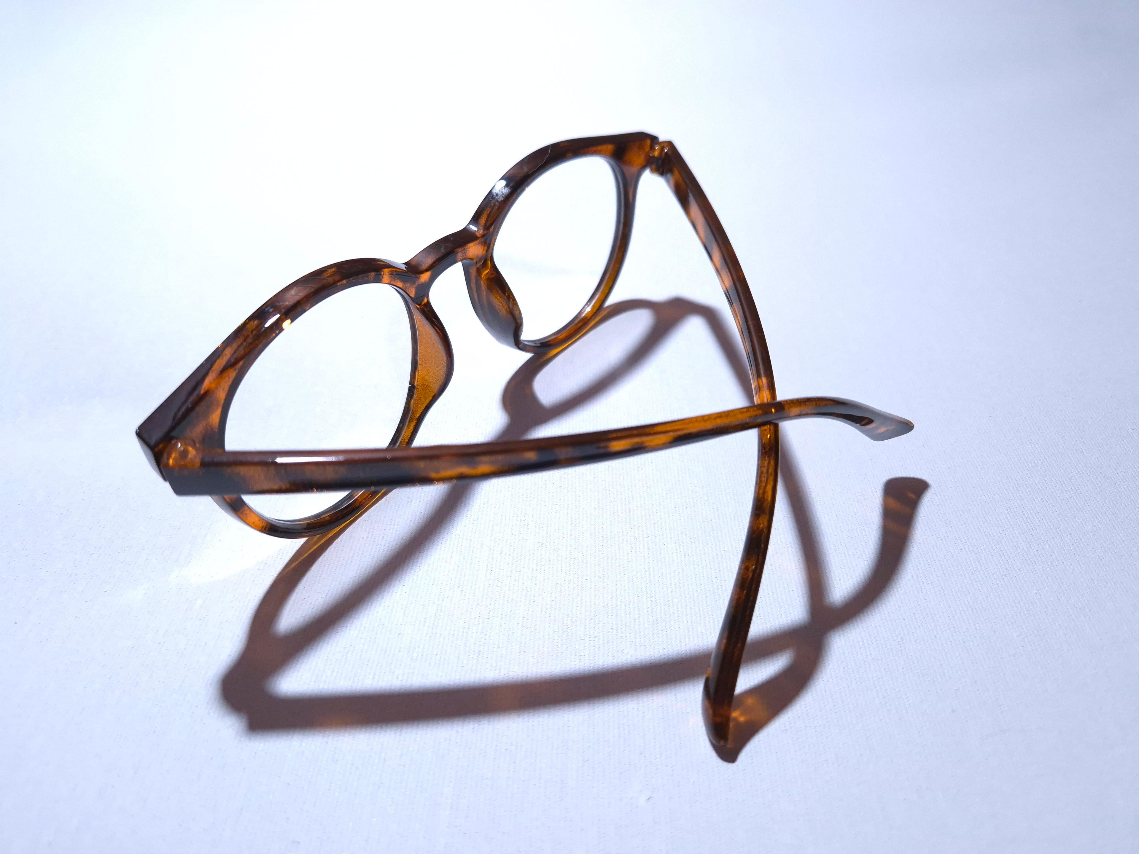 Alina Vintage Oval Optik Uyumlu Blue Block Mavi Işık Koruyucu Gözlük Kahverengi Leopar