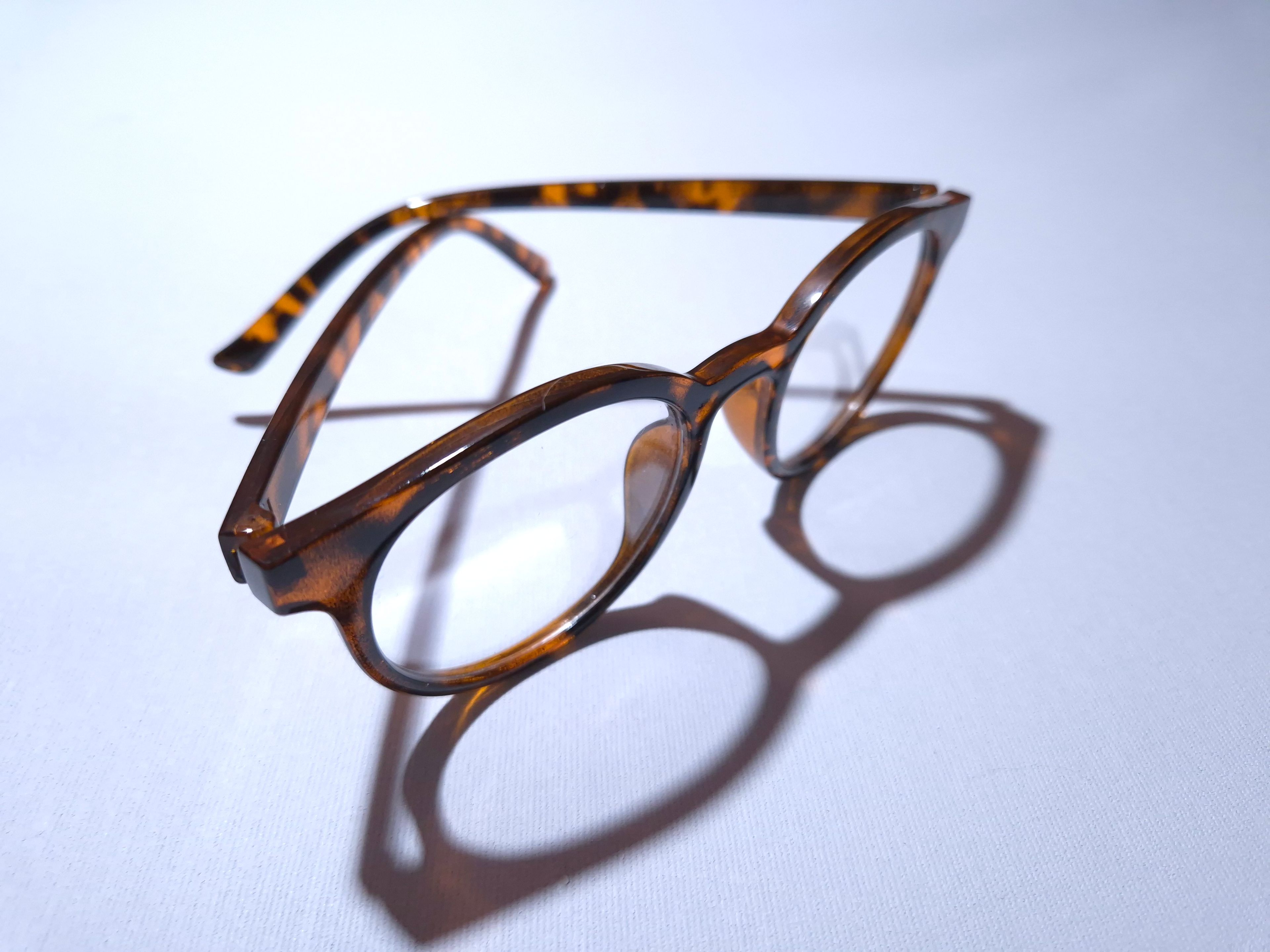 Alina Vintage Oval Optik Uyumlu Blue Block Mavi Işık Koruyucu Gözlük Kahverengi Leopar