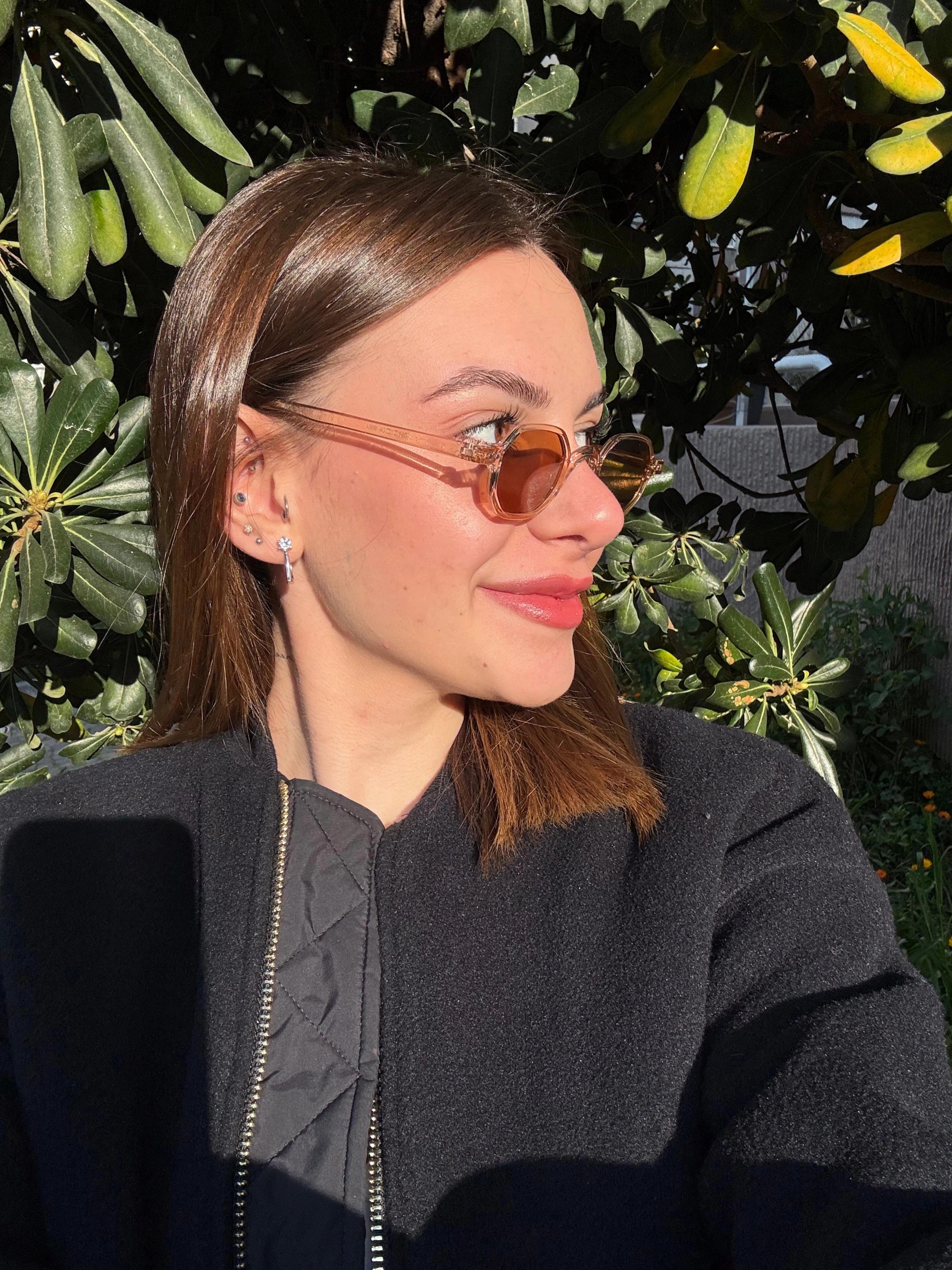 Olivia Nude Yeni Sezon Çokgen Güneş Gözlüğü