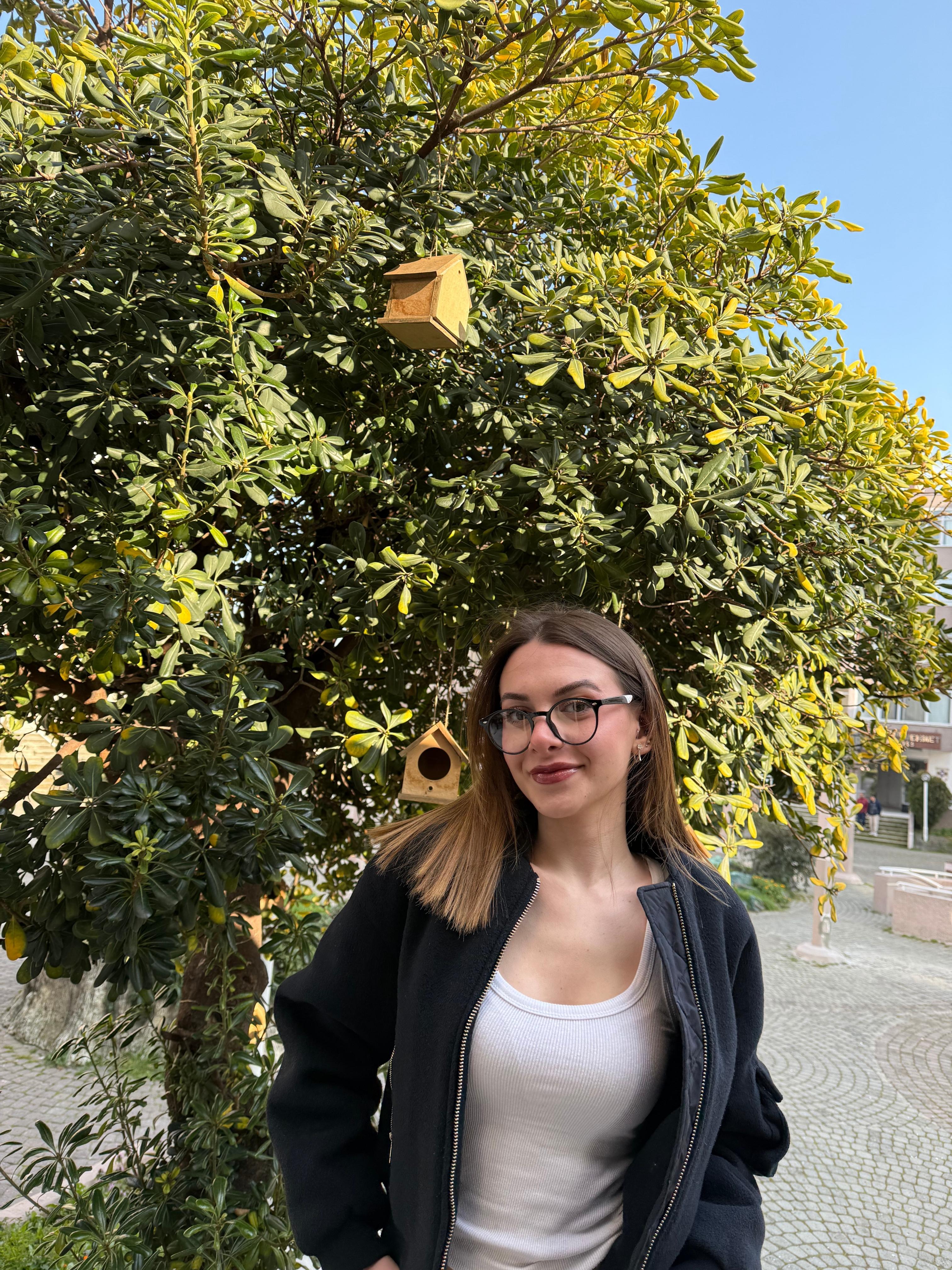 Lara Yuvarlak Vintage Optik Uyumlu Blue Block Mavi Işık Koruyucu Gözlük Parlak Siyah