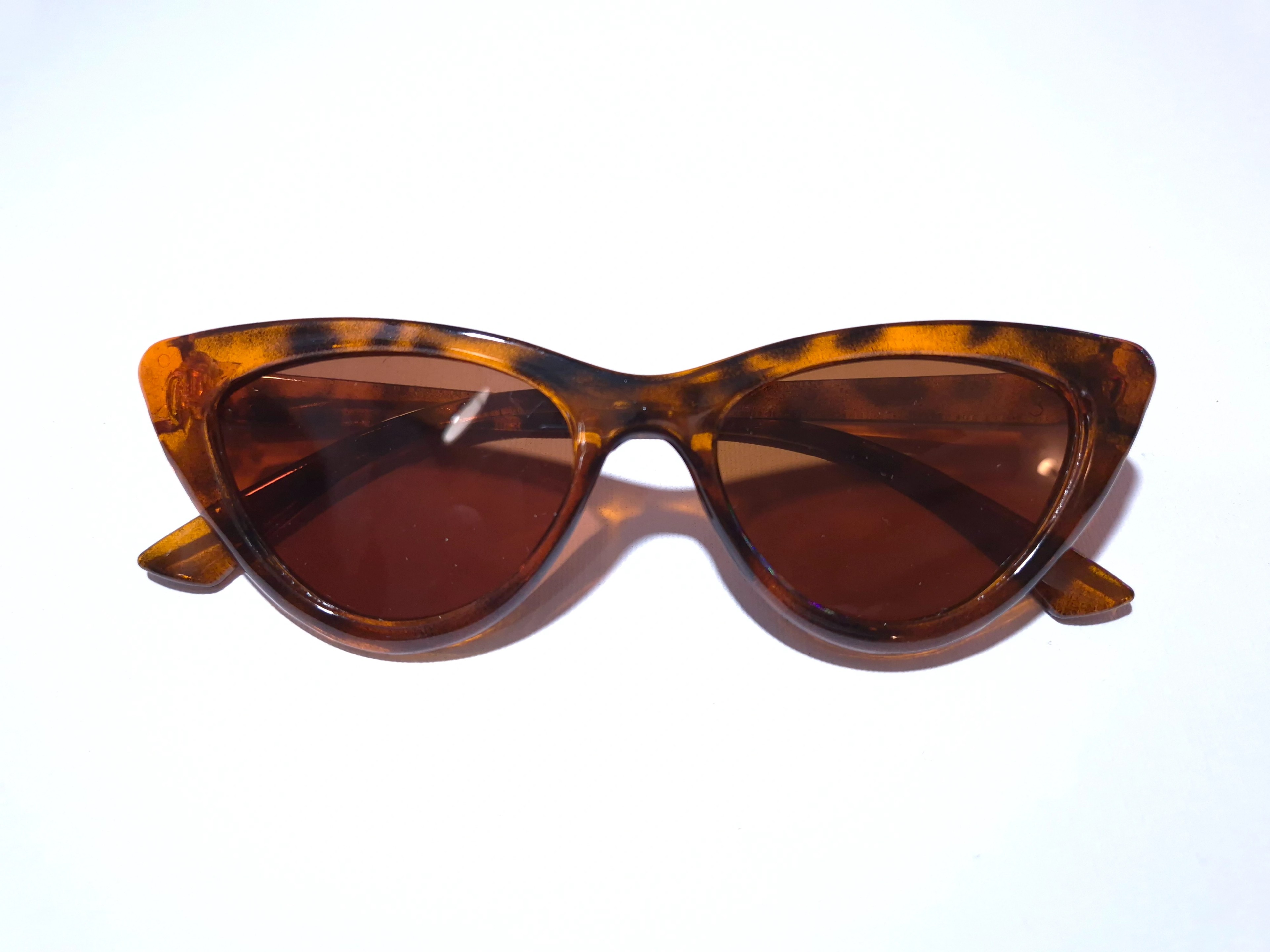 Evelyn Leopar Desen Yeni Sezon Cat Eye Güneş Gözlüğü