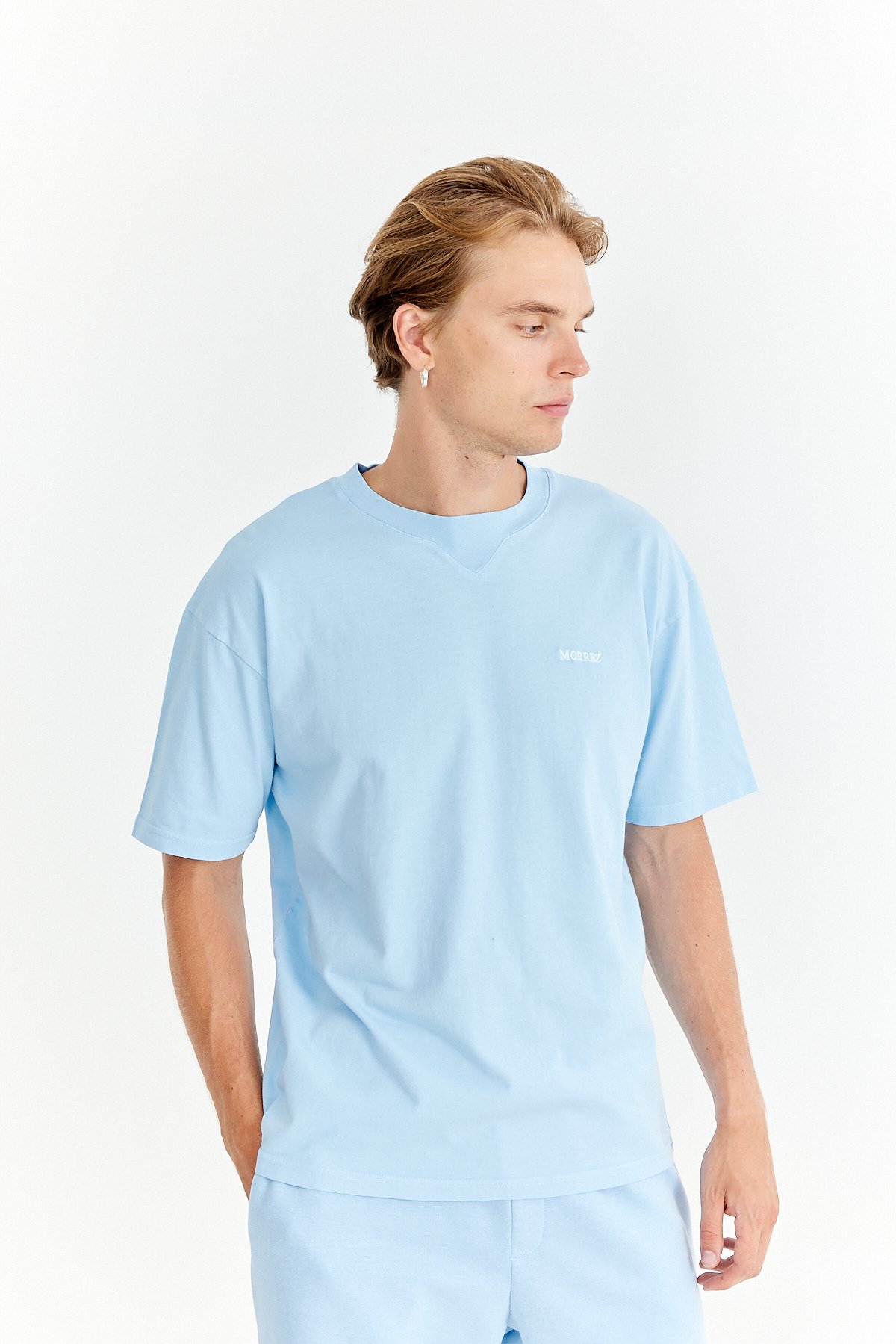 Blue Essentials Oversize T-Shirt