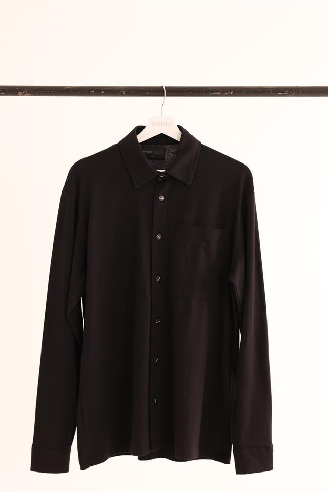 Black Jersey Shirt K