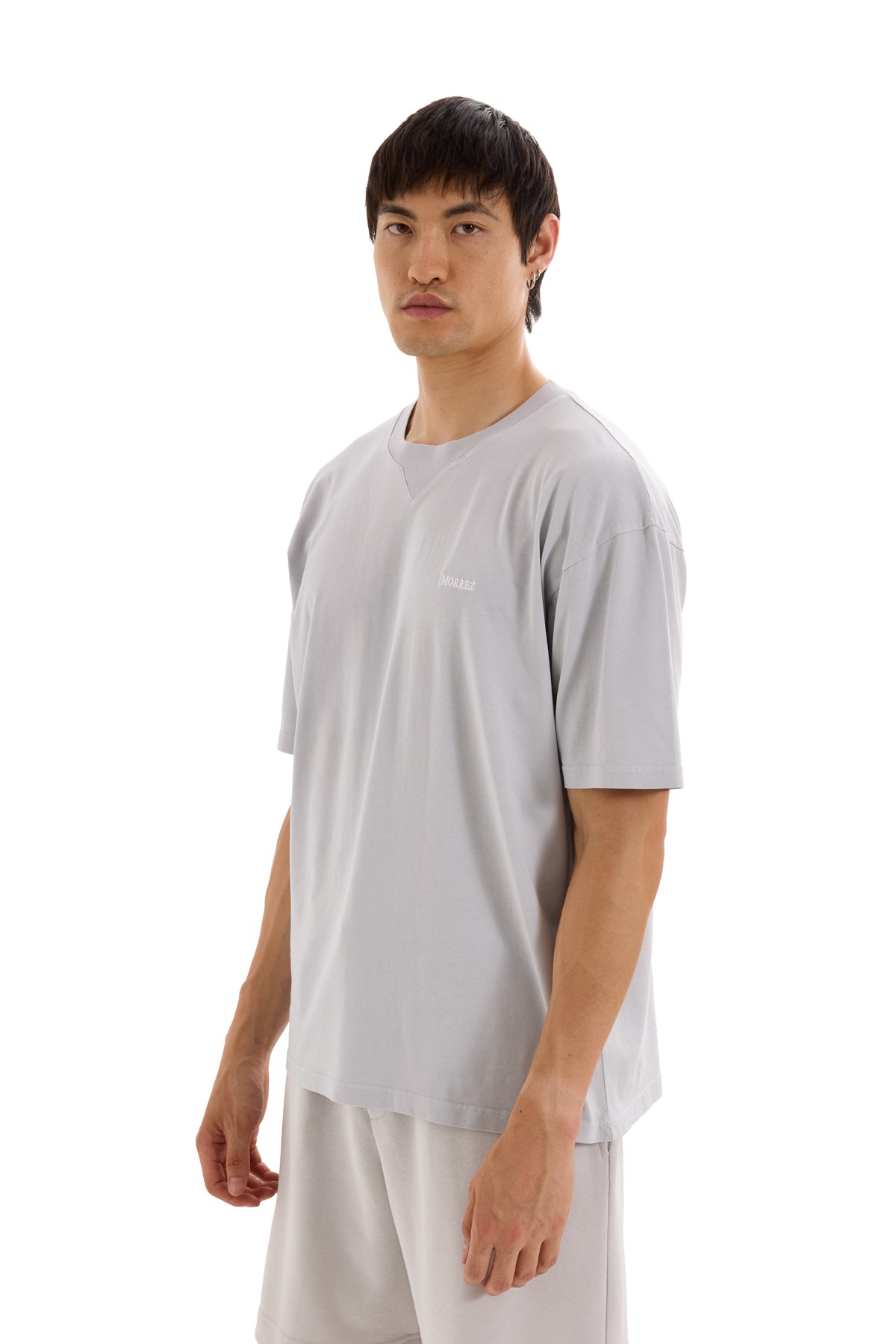 Gray Essentials Oversize T-Shirt