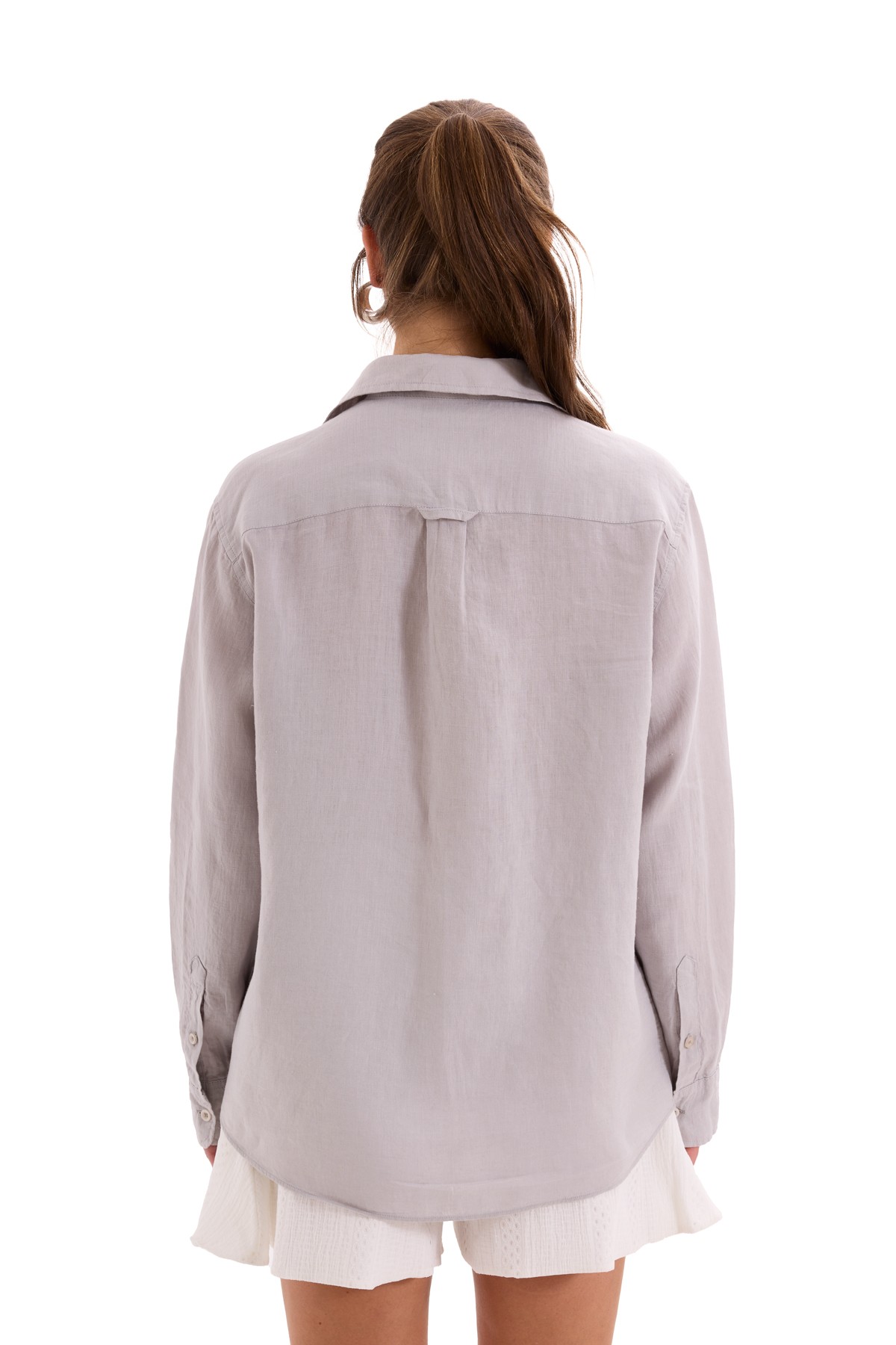 100% Linen Long Sleeve Shirt