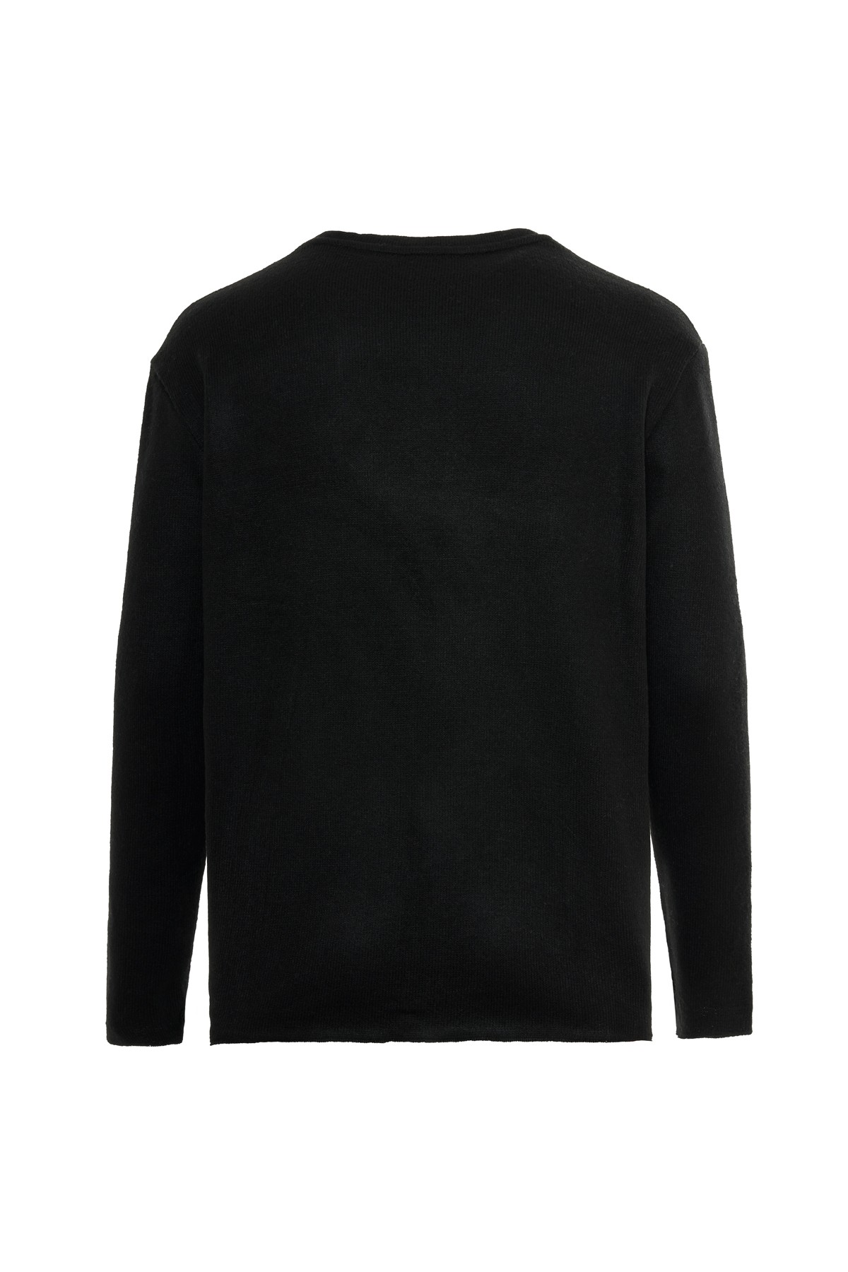 Piece Washed Crew Neck Knitwear