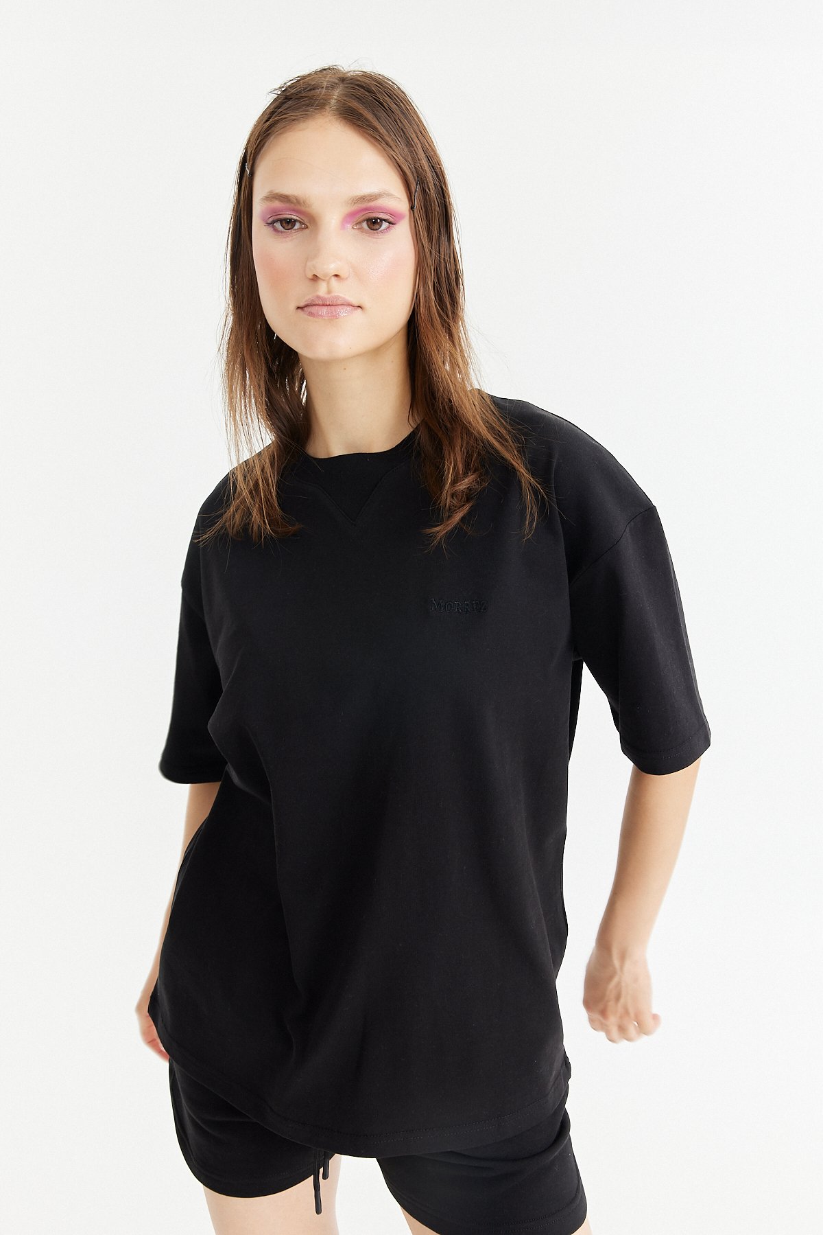 Black Essentials Oversize T-Shirt K