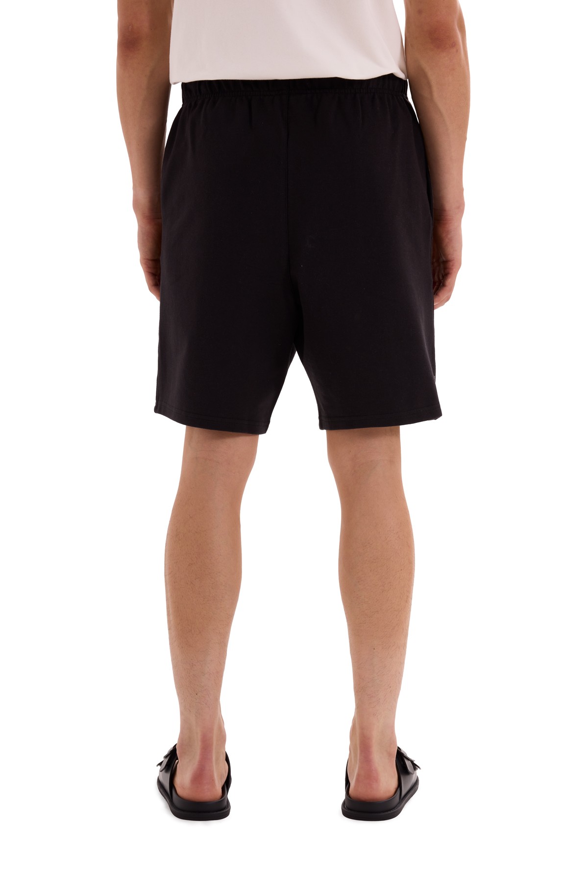 Black Injection Printed Shorts