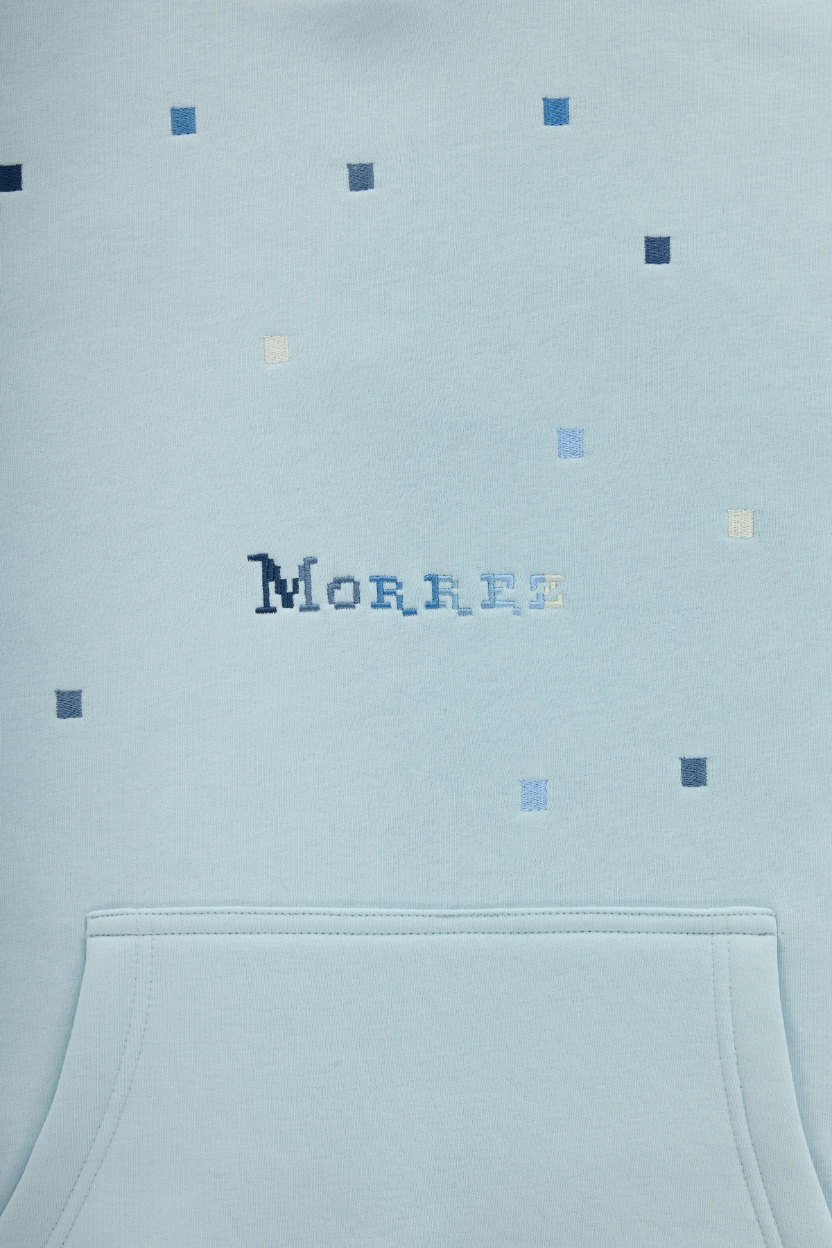 404 Not Found; Home Nakış Detaylı Hoodie Mavi