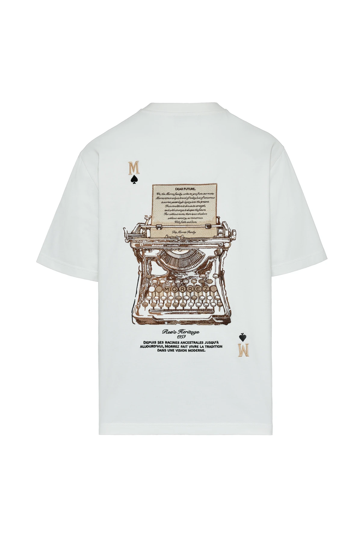 The Storyteller M T-Shirt Ekru