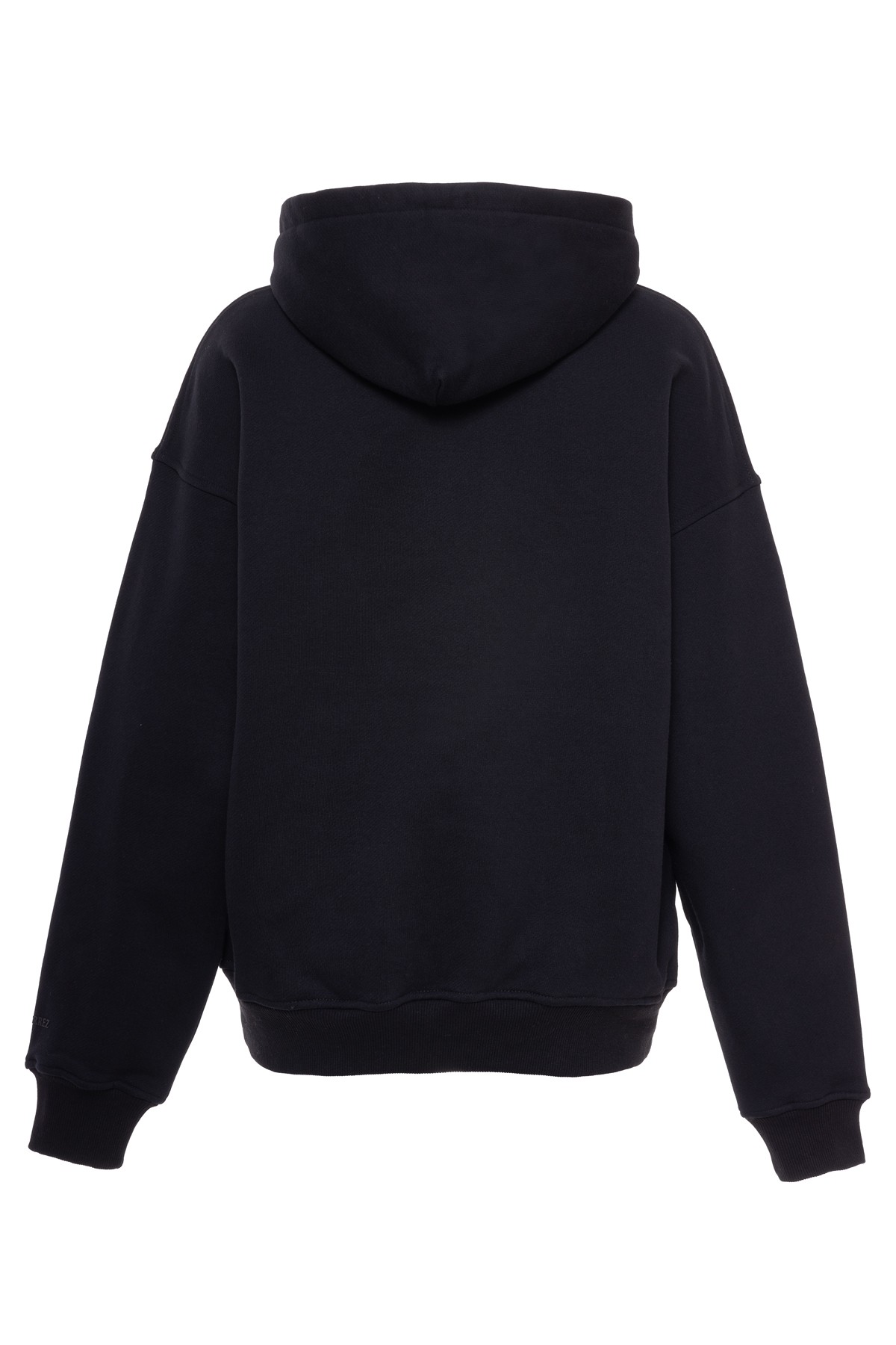 Siyah Enjeksiyon Baskı Sweatshirt K