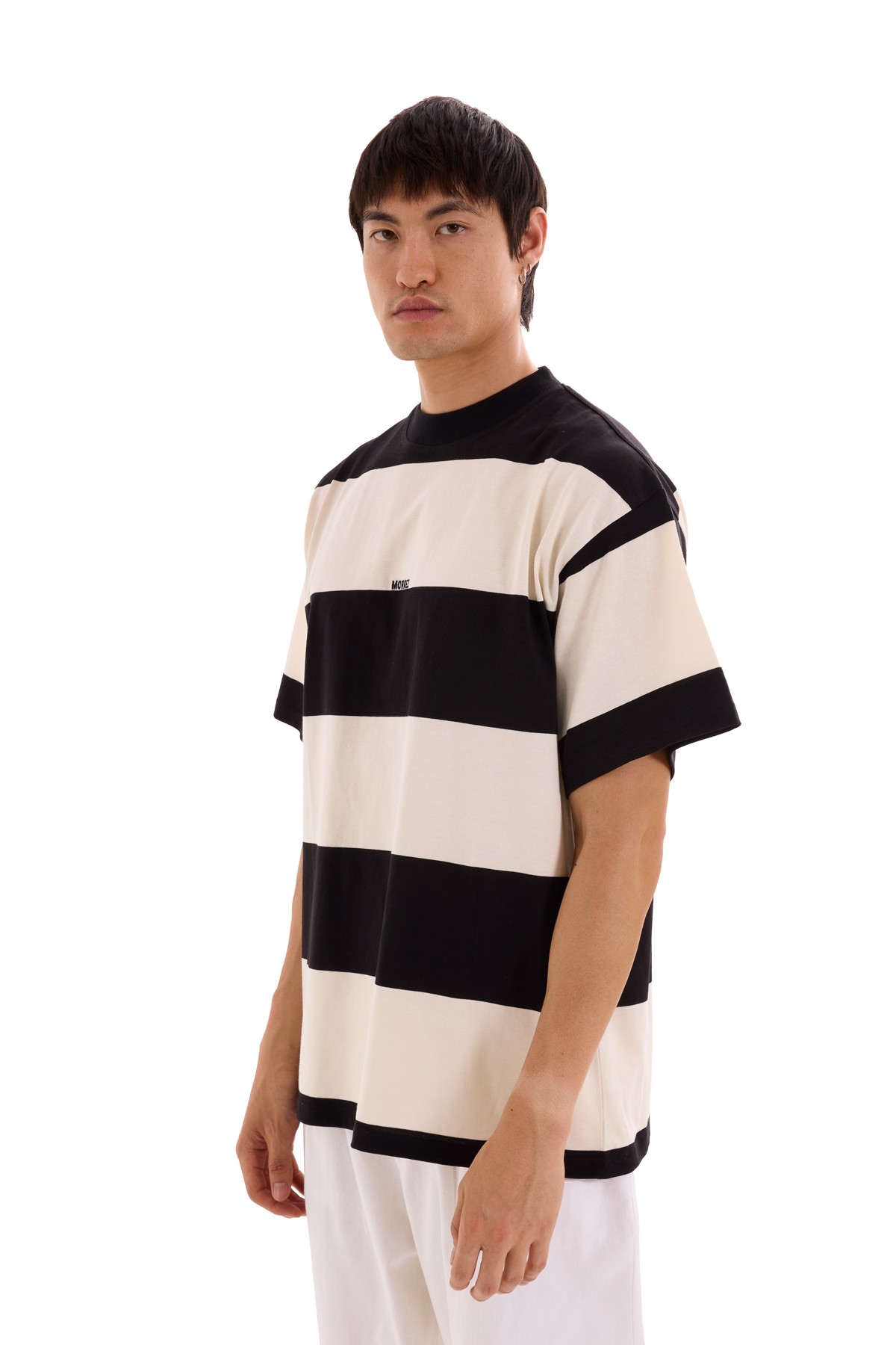 Striped Embroidered T-Shirt