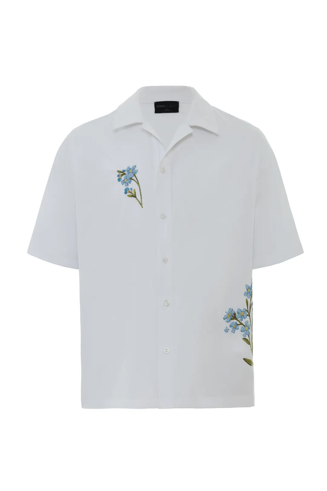Floral Heir Kanaviçe Nakışlı Gömlek