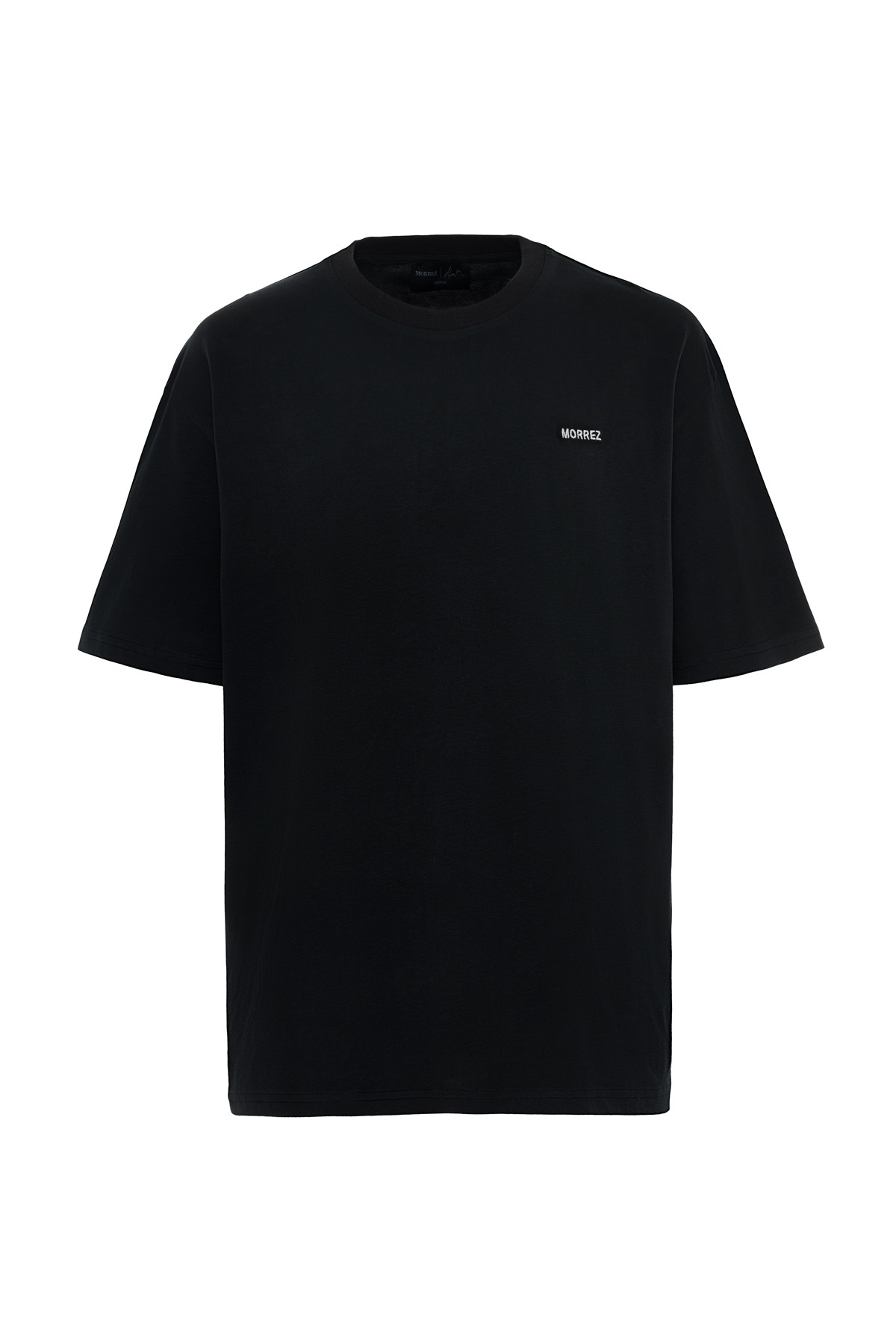 Black Embroidered T-Shirt