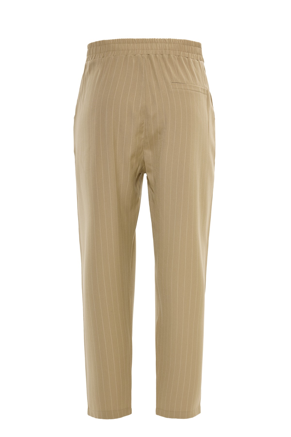 Woven Pleat Detail Trousers