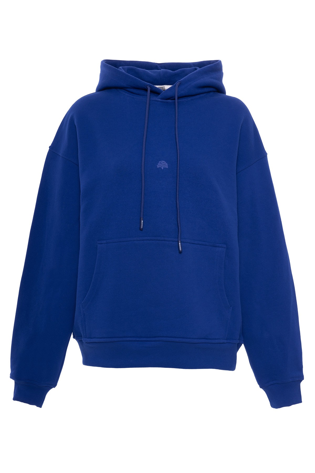 Lacivert Enjeksiyon Baskı Sweatshirt K