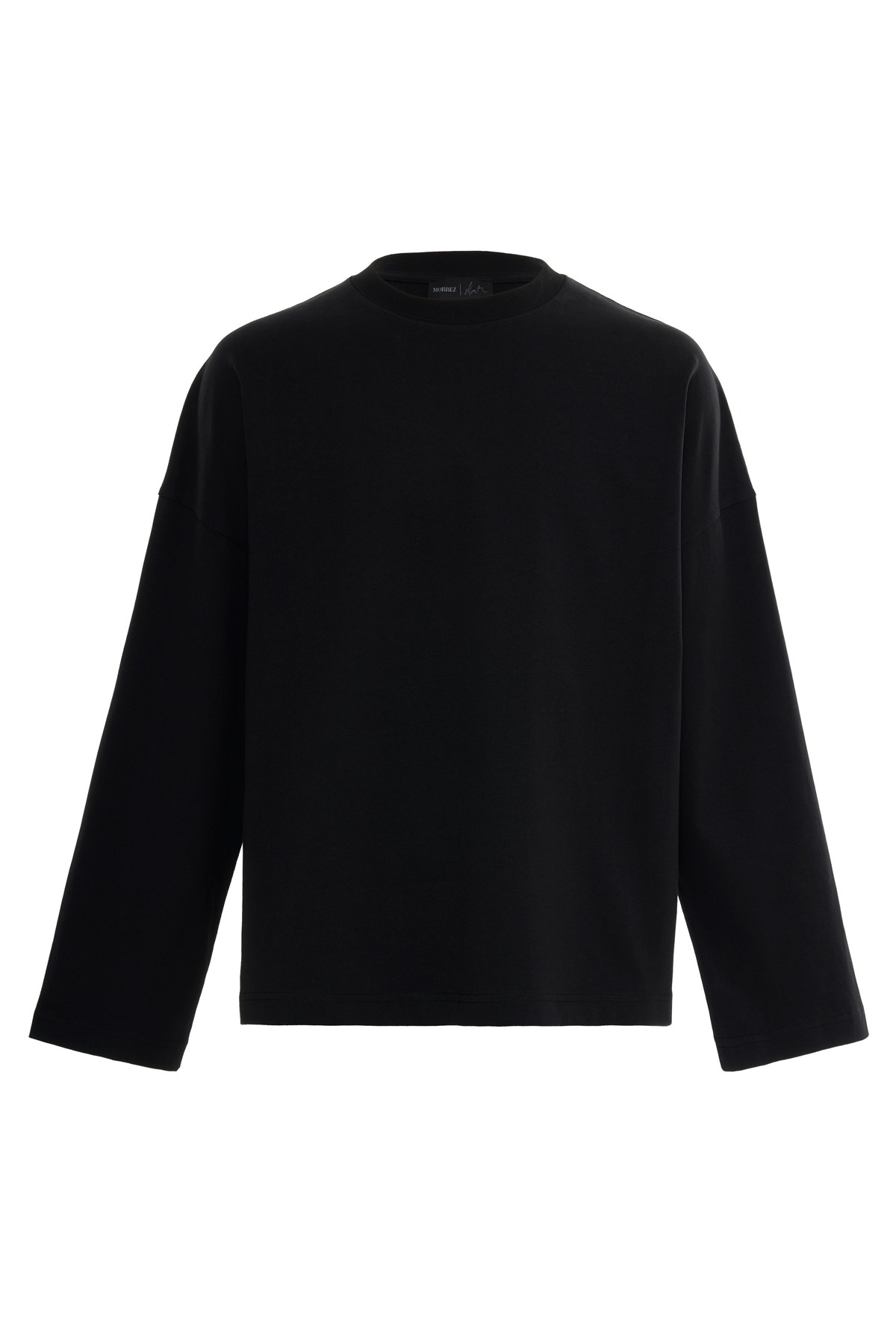 Nomad Spirit Embroidered Detailed Long Sleeve T-shirt Black