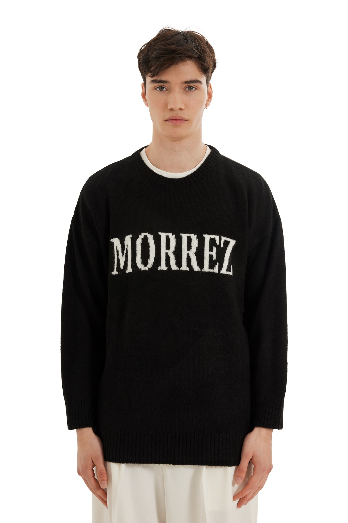 Black Crew Neck Morrez Sweater