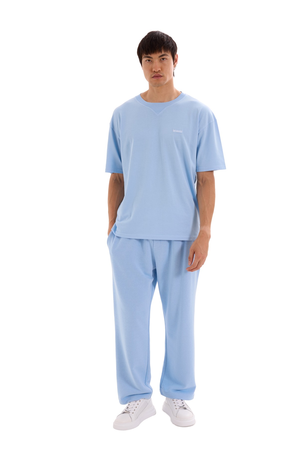 Blue Essentials Oversize T-Shirt